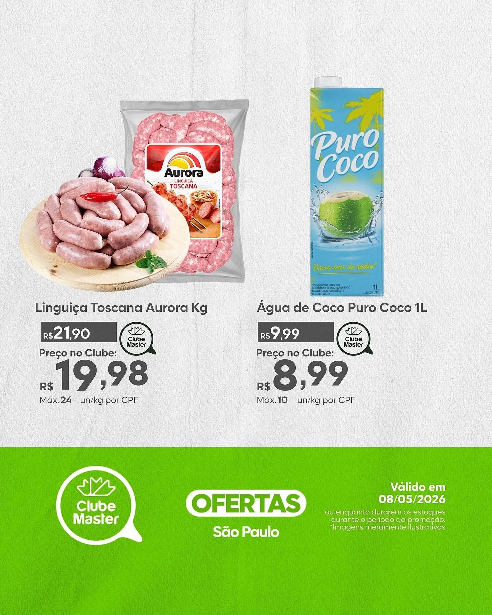 Encarte de Folheto Master Supermercados 8 de maio até 8 de maio 2026 - Pagina 3