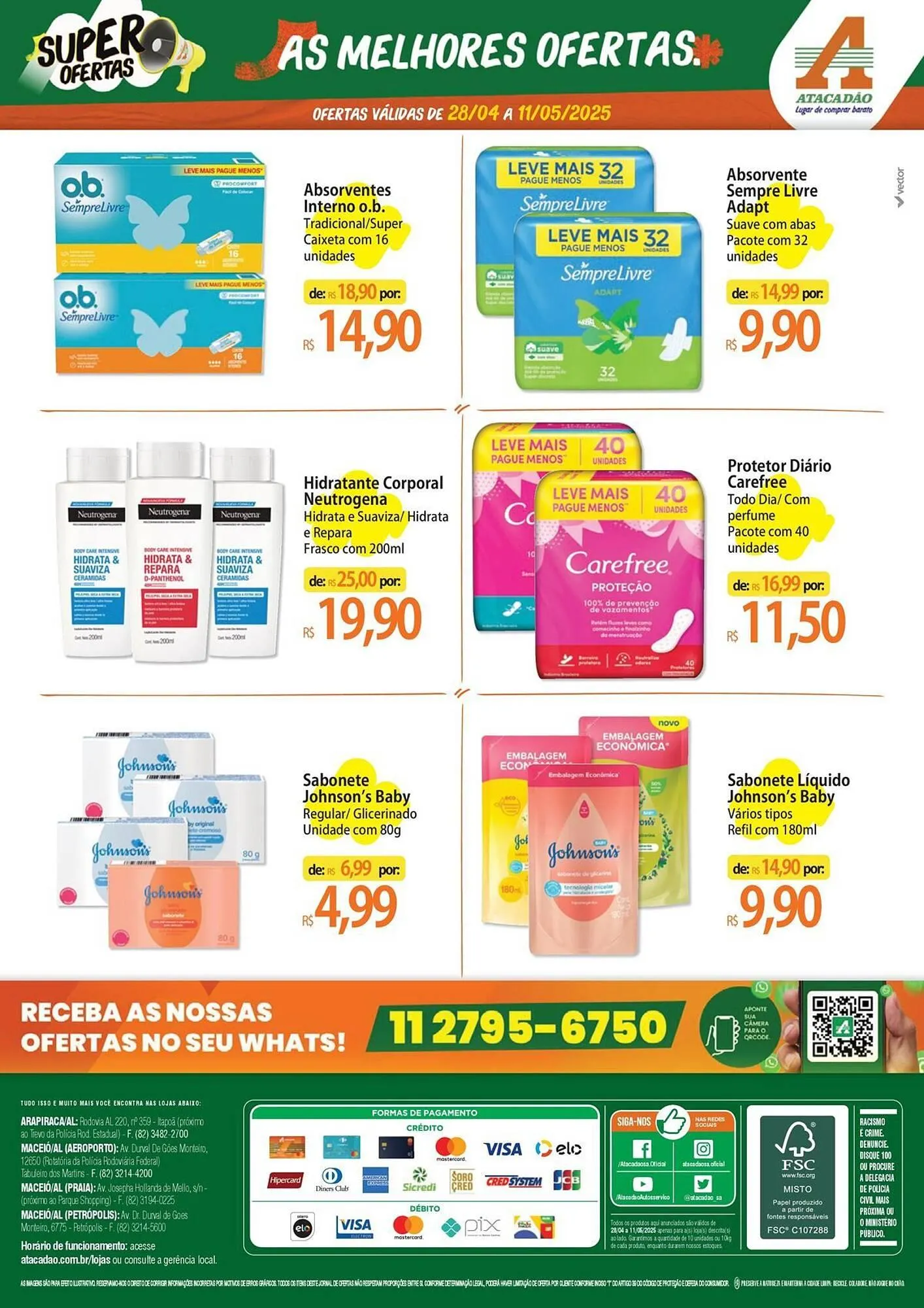 Encarte de Catálogo Atacadão 1 de maio até 11 de maio 2025 - Pagina 2