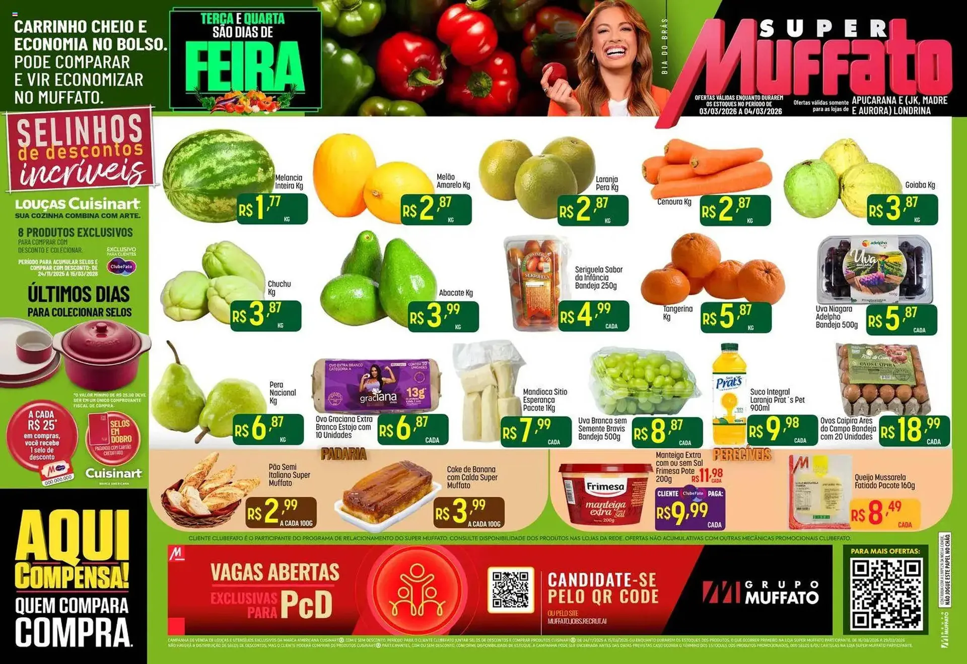 Encarte de Encarte Muffato 3 de março até 4 de março 2026 - Pagina 1