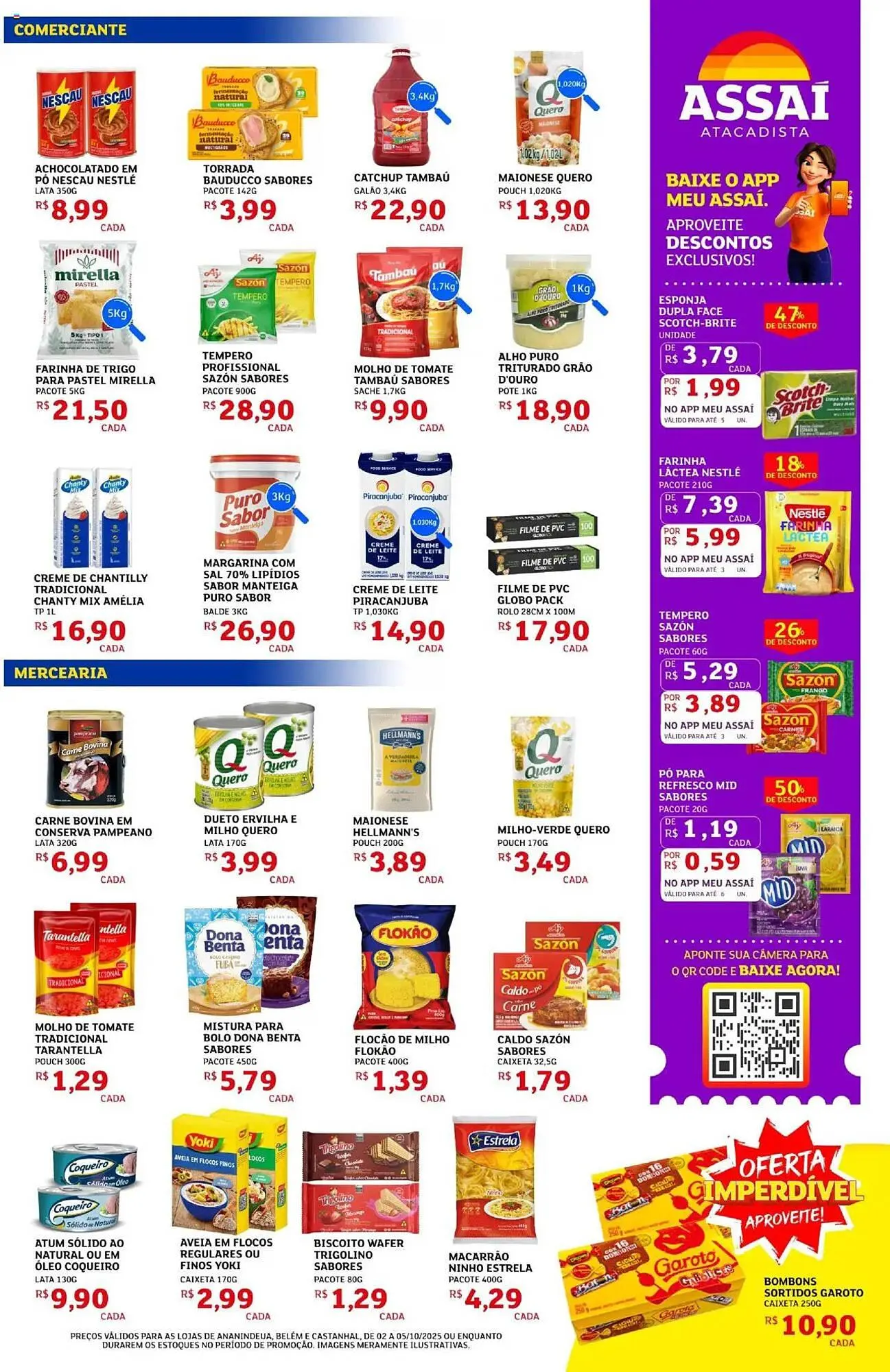 Encarte de Encarte Assaí Atacadista 2 de outubro até 5 de outubro 2025 - Pagina 3