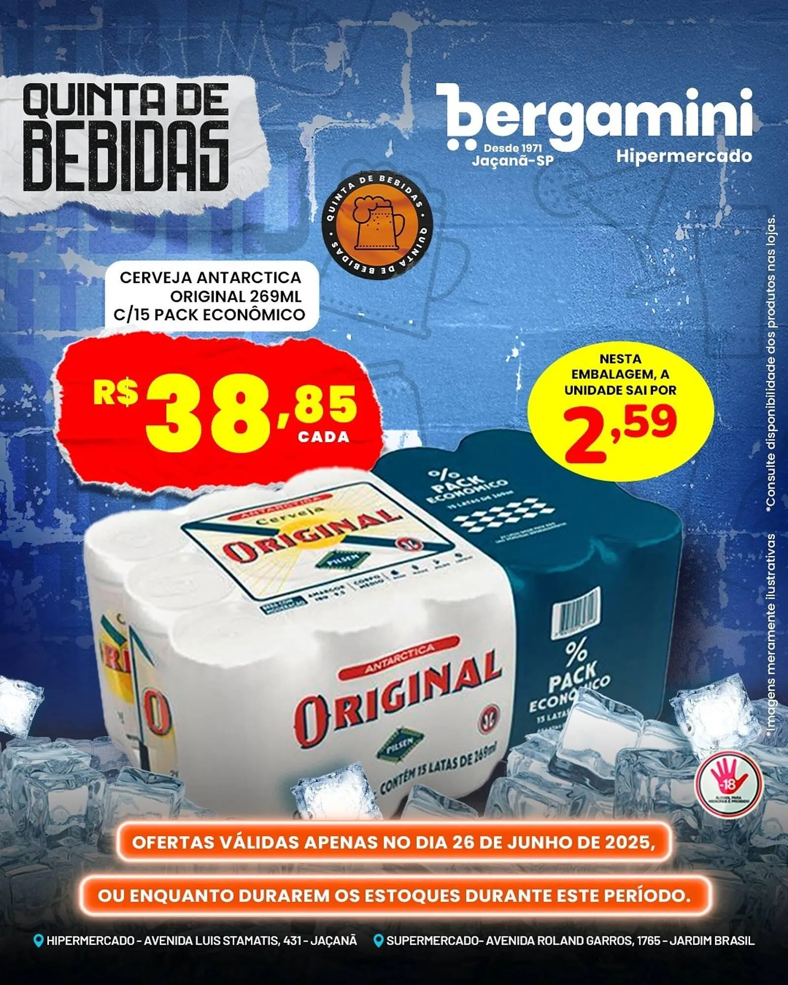 Encarte de Catálogo Supermercado Bergamini 26 de junho até 26 de junho 2025 - Pagina 2