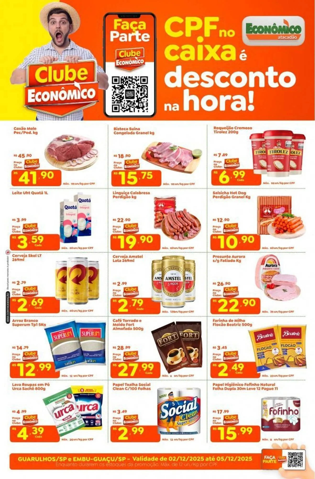 Encarte de Catálogo Econômico Atacadão 2 de dezembro até 5 de dezembro 2025 - Pagina 1