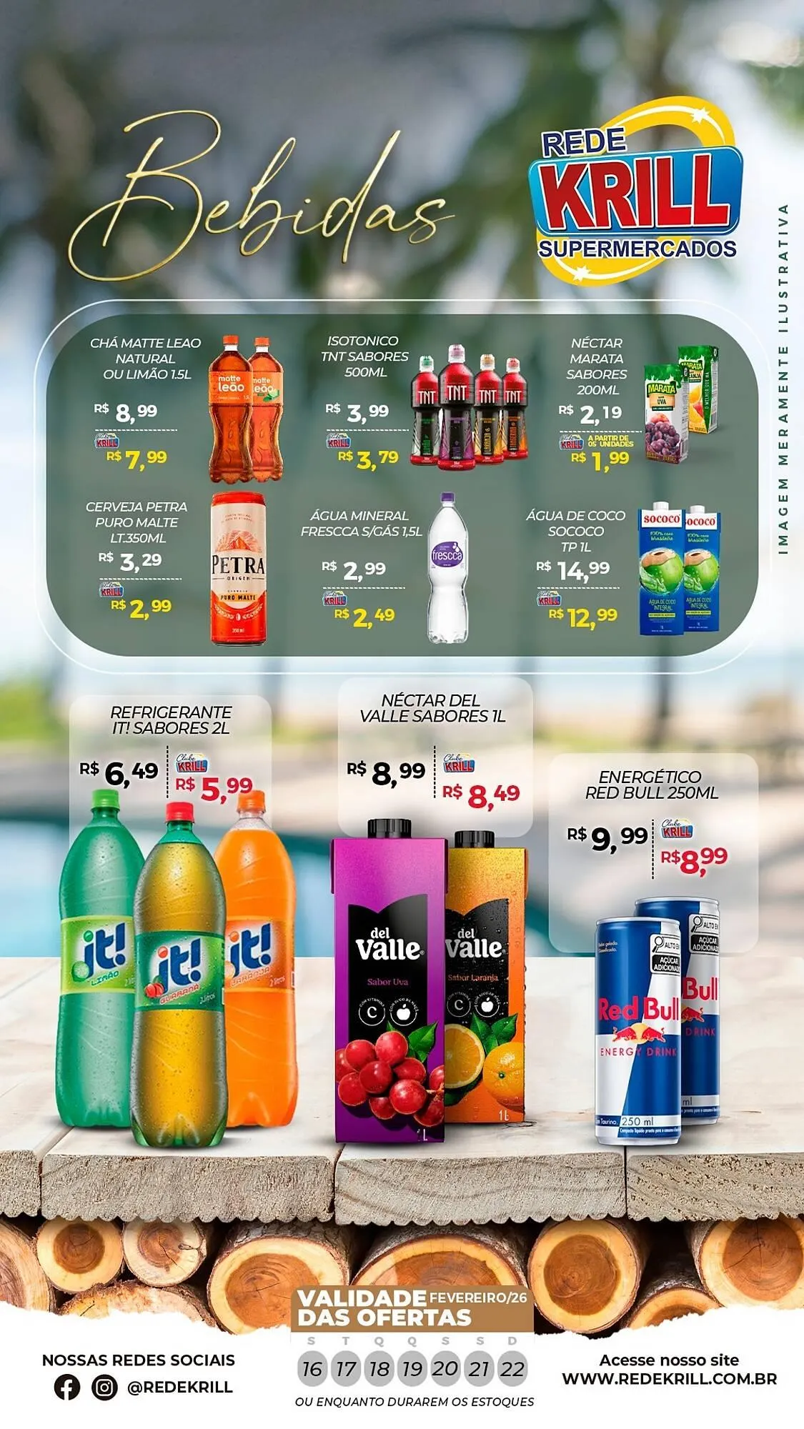 Encarte de Folheto Rede Krill 16 de fevereiro até 22 de fevereiro 2026 - Pagina 3