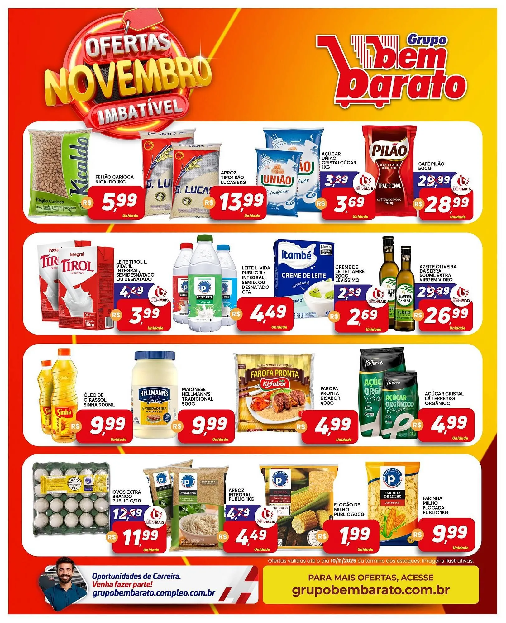 Encarte de Catálogo Supermercado Bem Barato 4 de novembro até 10 de novembro 2025 - Pagina 3