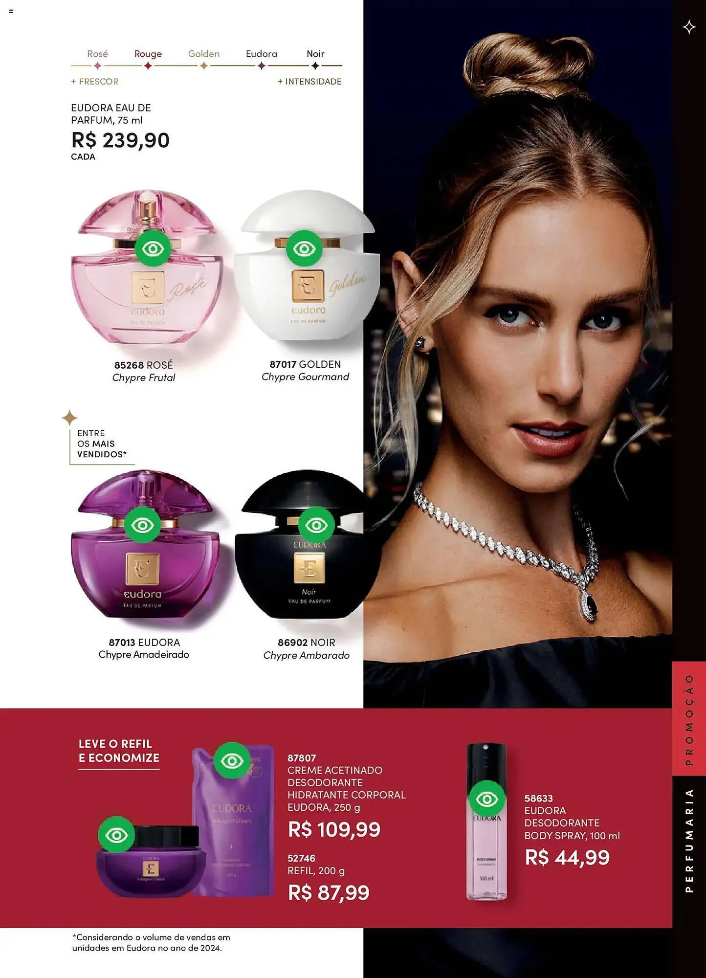 Encarte de Catálogo Eudora 19 de fevereiro até 19 de março 2026 - Pagina 97