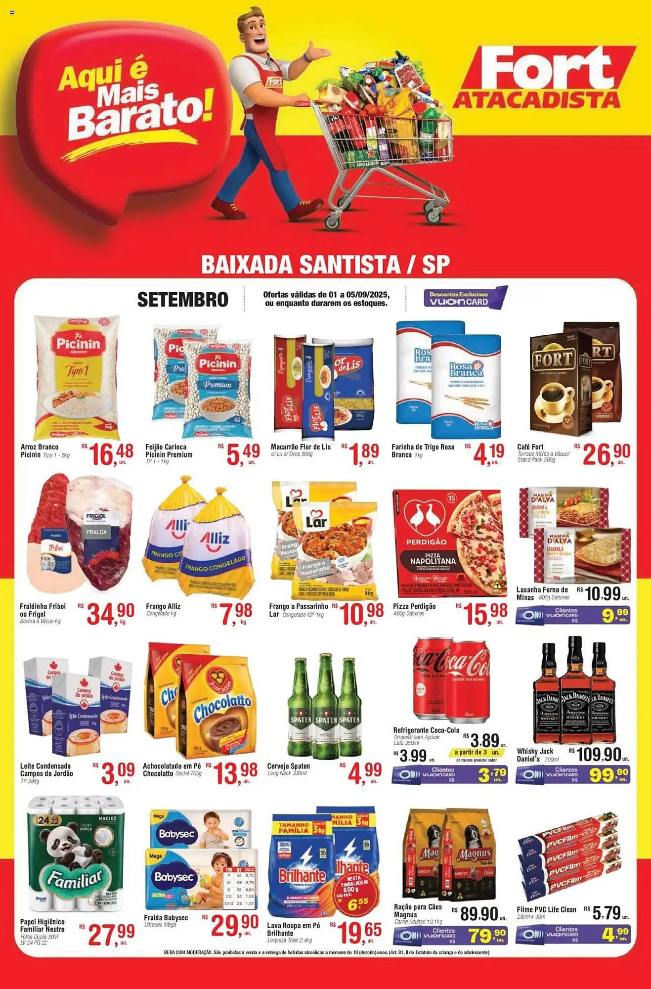 Encarte de Catálogo Fort Atacadista 1 de setembro até 5 de setembro 2025 - Pagina 1