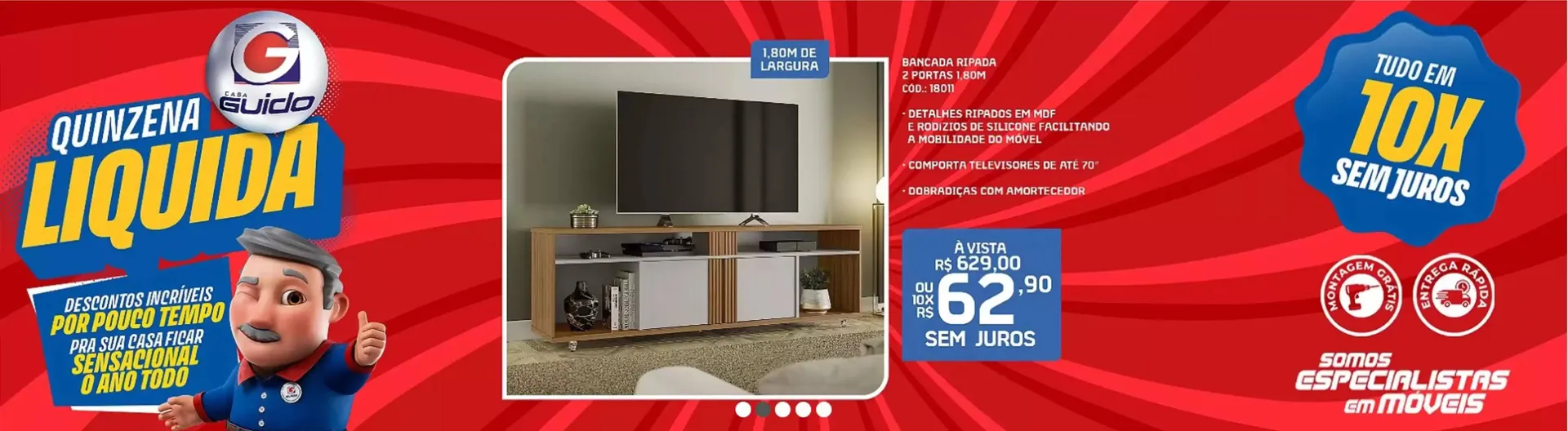 Encarte de Catálogo Lojas Guido 17 de abril até 28 de abril 2025 - Pagina 3