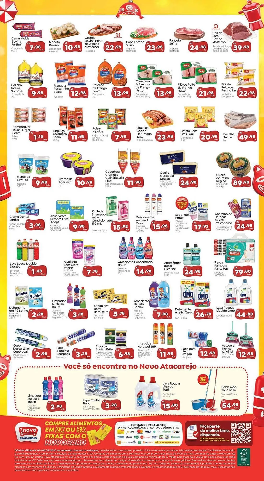 Encarte de Folheto Novo Atacarejo 1 de dezembro até 5 de dezembro 2025 - Pagina 2