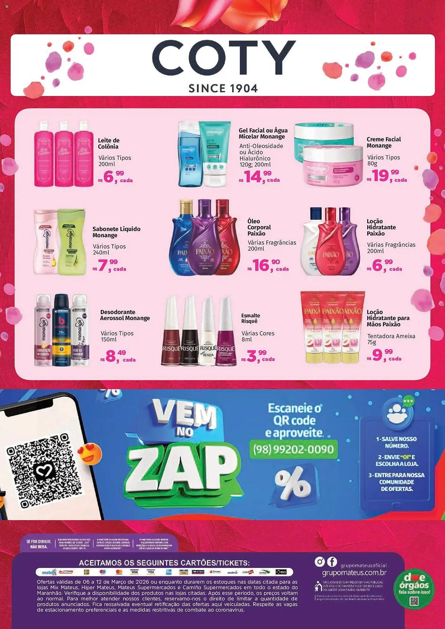 Encarte de Catálogo Supermercados Mateus 7 de março até 12 de março 2026 - Pagina 4