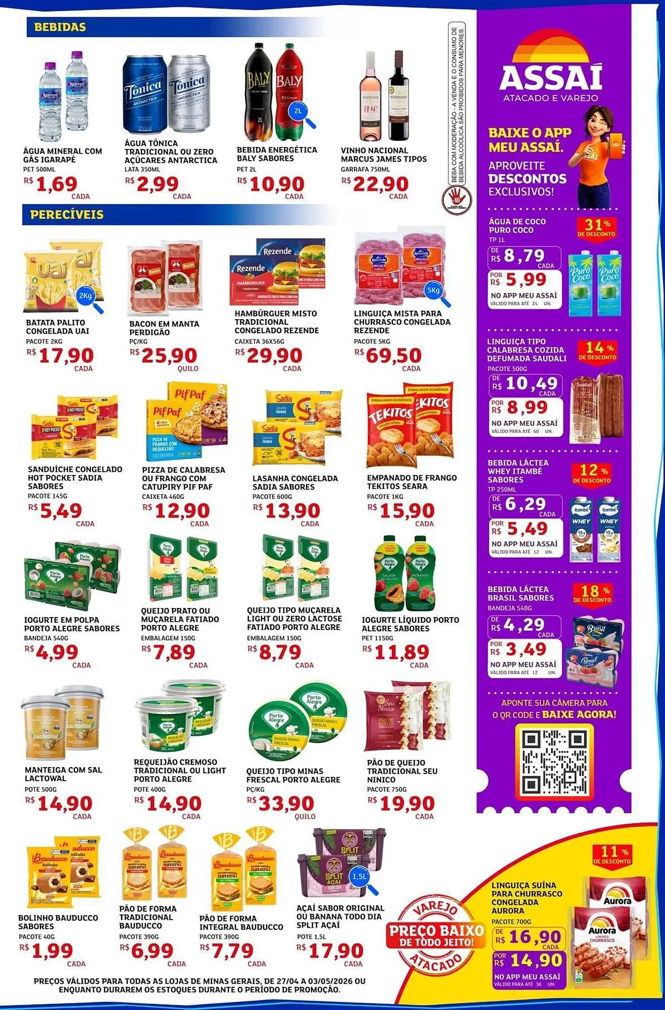Encarte de Encarte Assaí Atacadista 27 de abril até 3 de maio 2026 - Pagina 3