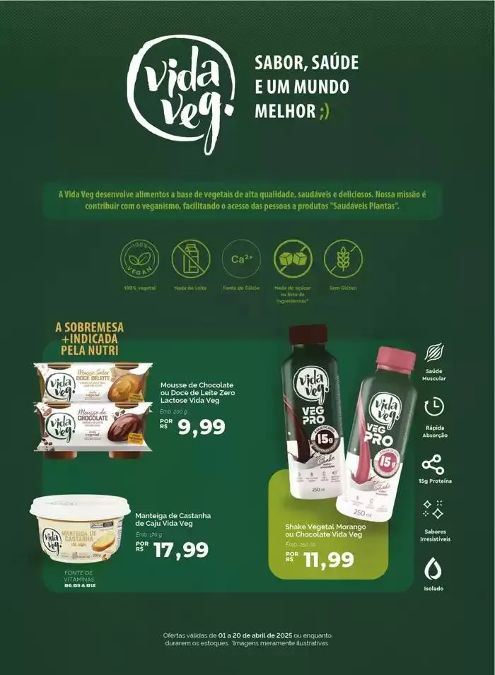 Encarte de Promoções especiais em andamento 1 de abril até 20 de abril 2025 - Pagina 18