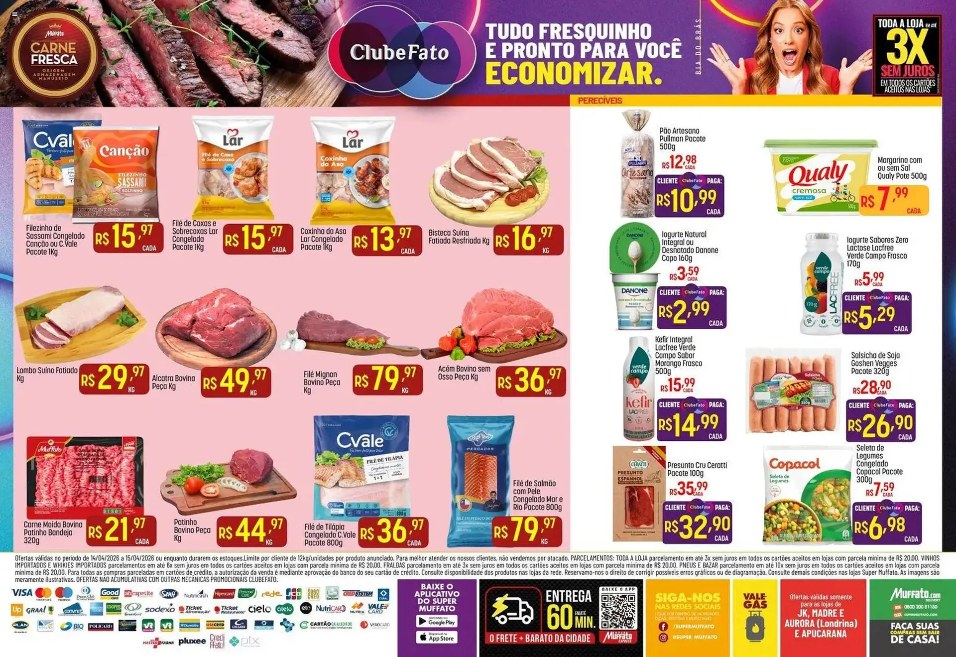 Encarte de Encarte Muffato 14 de abril até 15 de abril 2026 - Pagina 2