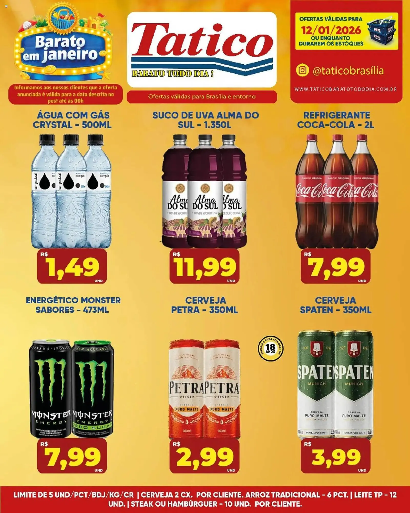 Encarte de Tabloide Tatico 13 de janeiro até 13 de janeiro 2026 - Pagina 19