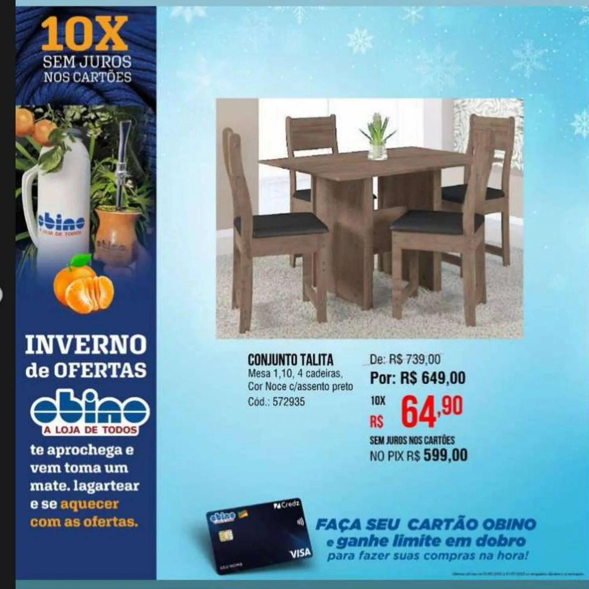 Encarte de Catálogo Lojas Obino 4 de julho até 11 de julho 2023 - Pagina 5