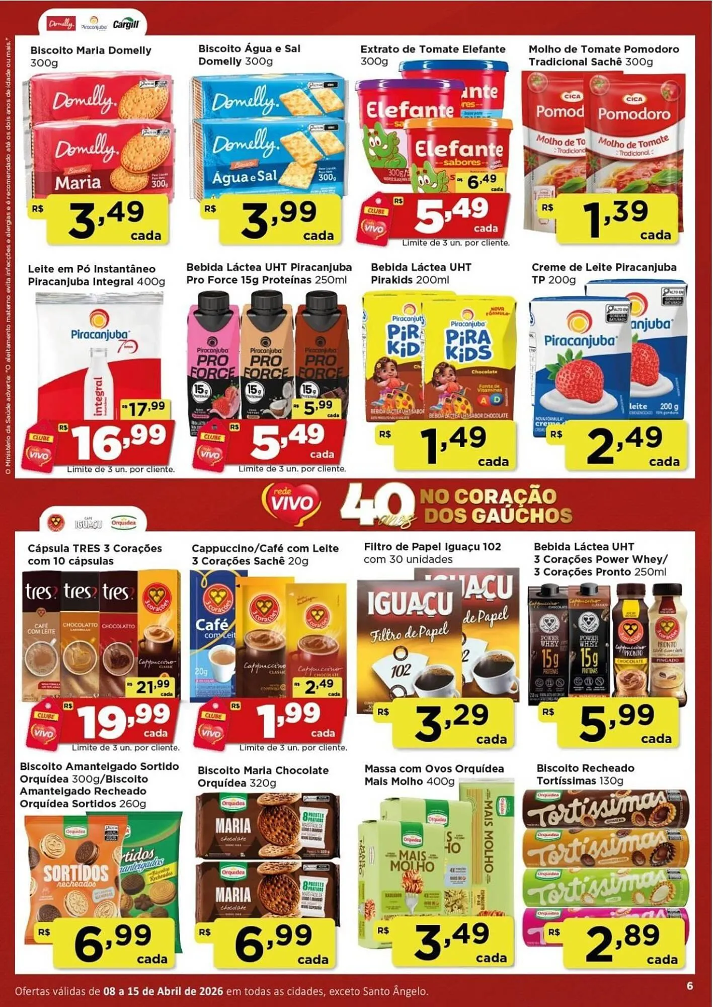 Encarte de Encarte Rede Vivo 8 de abril até 15 de abril 2026 - Pagina 5