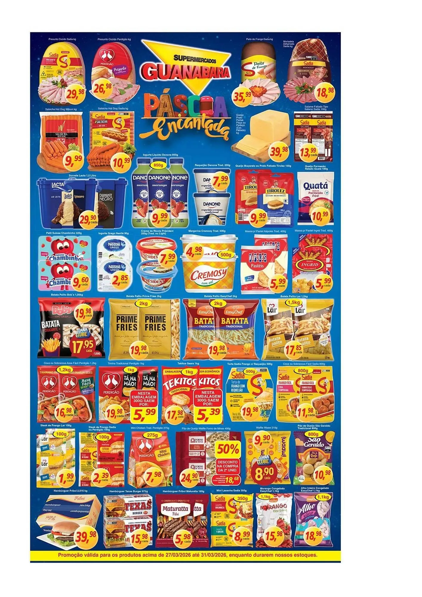 Encarte de Encarte Supermercados Guanabara 27 de março até 31 de março 2026 - Pagina 8