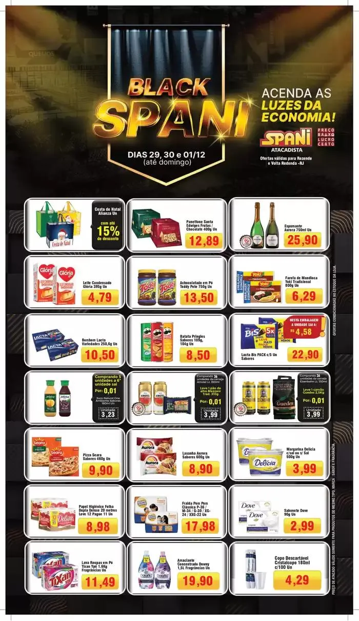 Encarte de Melhores ofertas e descontos 29 de novembro até 1 de dezembro 2024 - Pagina 1