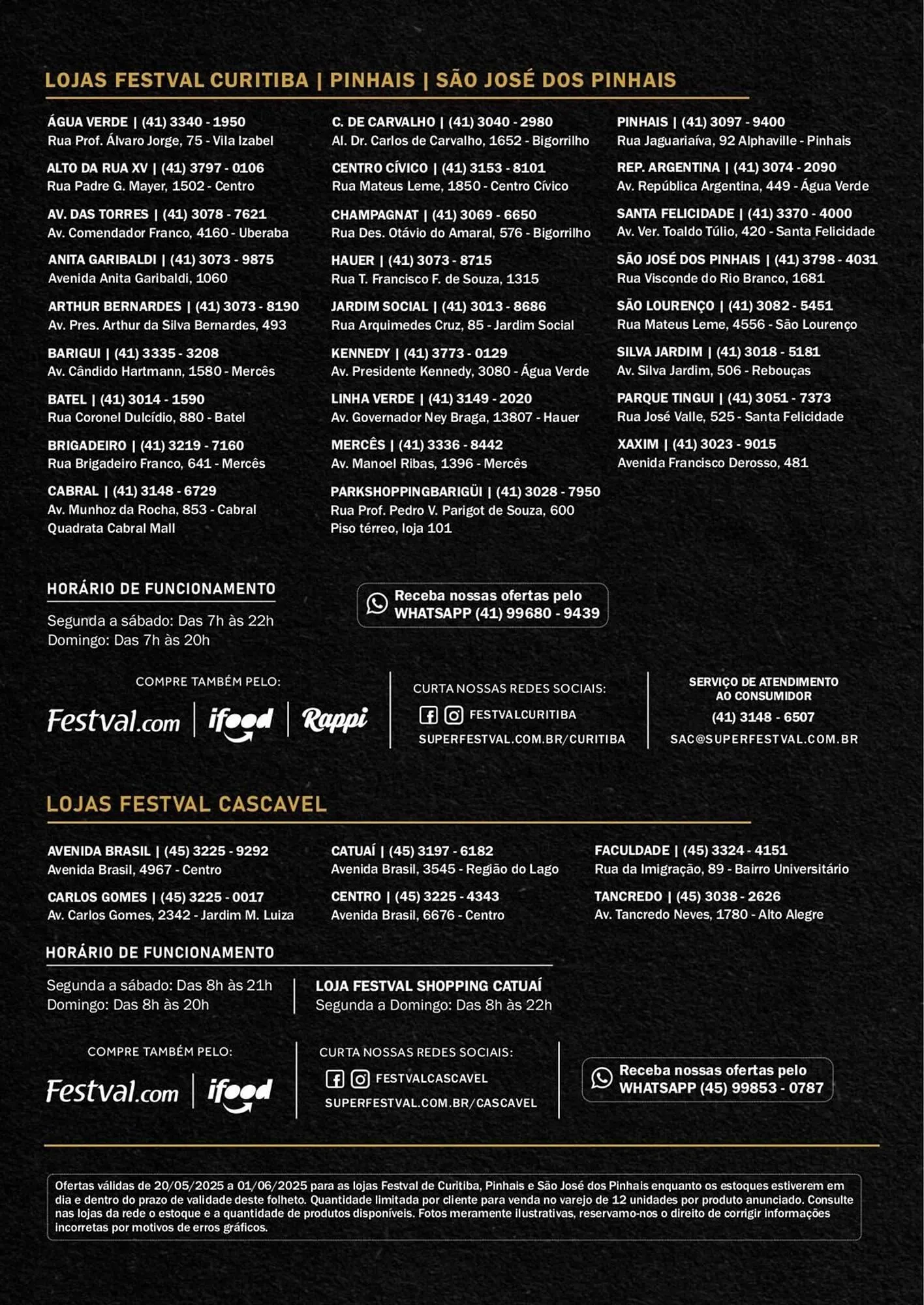 Encarte de Catálogo Festval 20 de maio até 1 de junho 2025 - Pagina 8