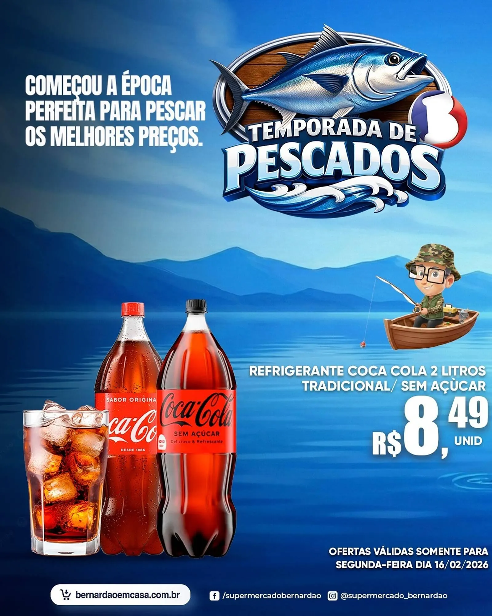 Encarte de Catálogo Supermercado Bernardão 16 de fevereiro até 16 de fevereiro 2026 - Pagina 3