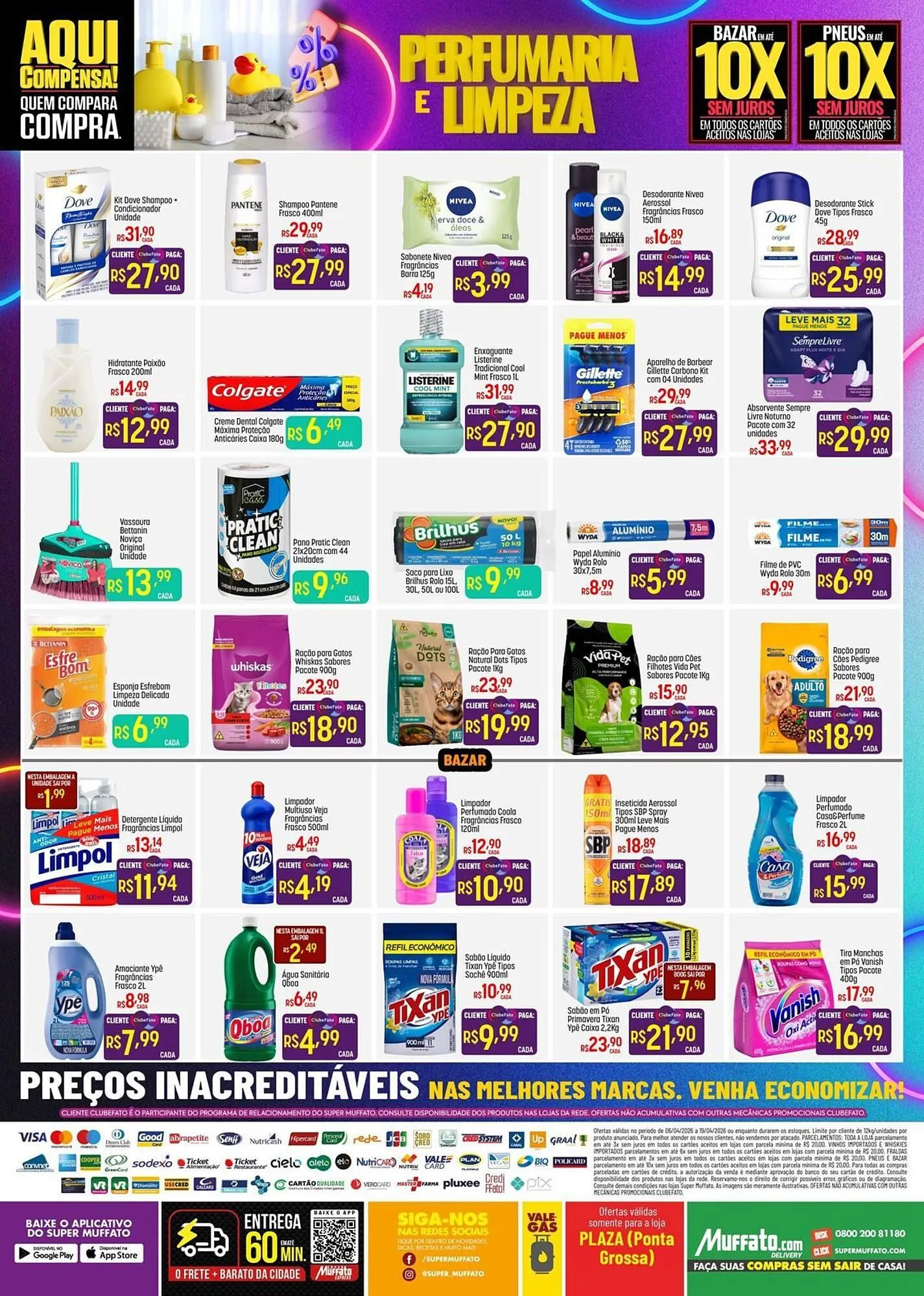 Encarte de Encarte Muffato 6 de abril até 19 de abril 2026 - Pagina 4