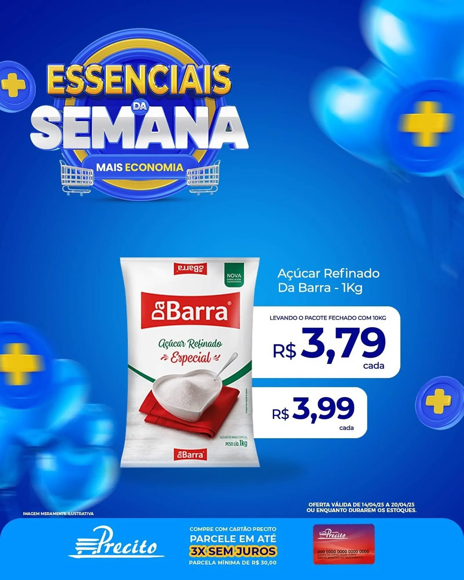 Encarte de Catálogo Supermercado Precito 14 de abril até 20 de abril 2025 - Pagina 3