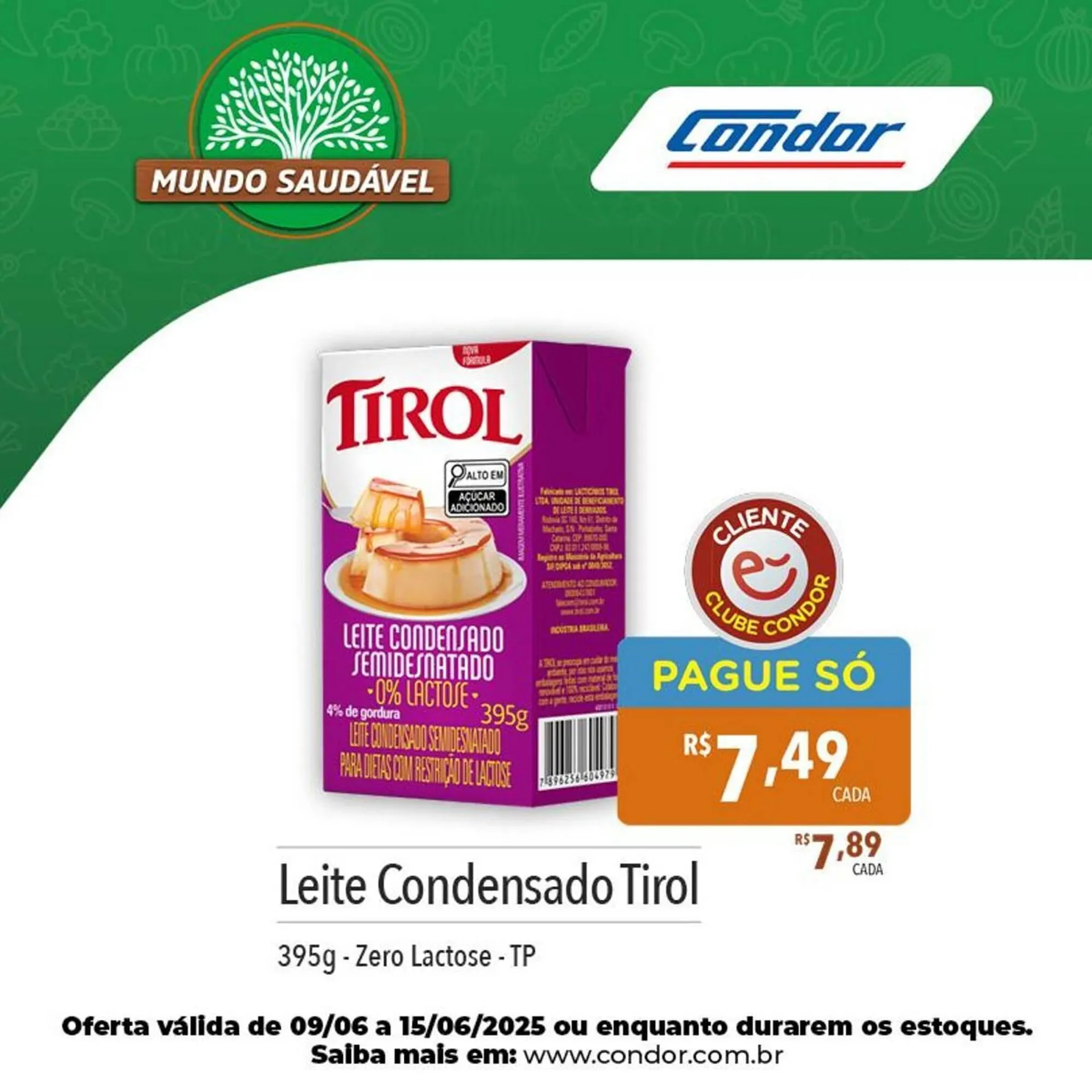 Encarte de Catálogo Supermercados Condor 10 de junho até 15 de junho 2025 - Pagina 3