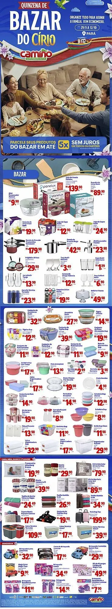 Encarte de Catálogo Camiño supermercados 29 de setembro até 12 de outubro 2025 - Pagina 1
