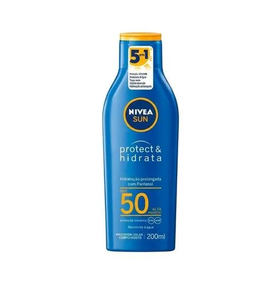 Kit Protetor Solar Nivea FPS50 200ml +100ml