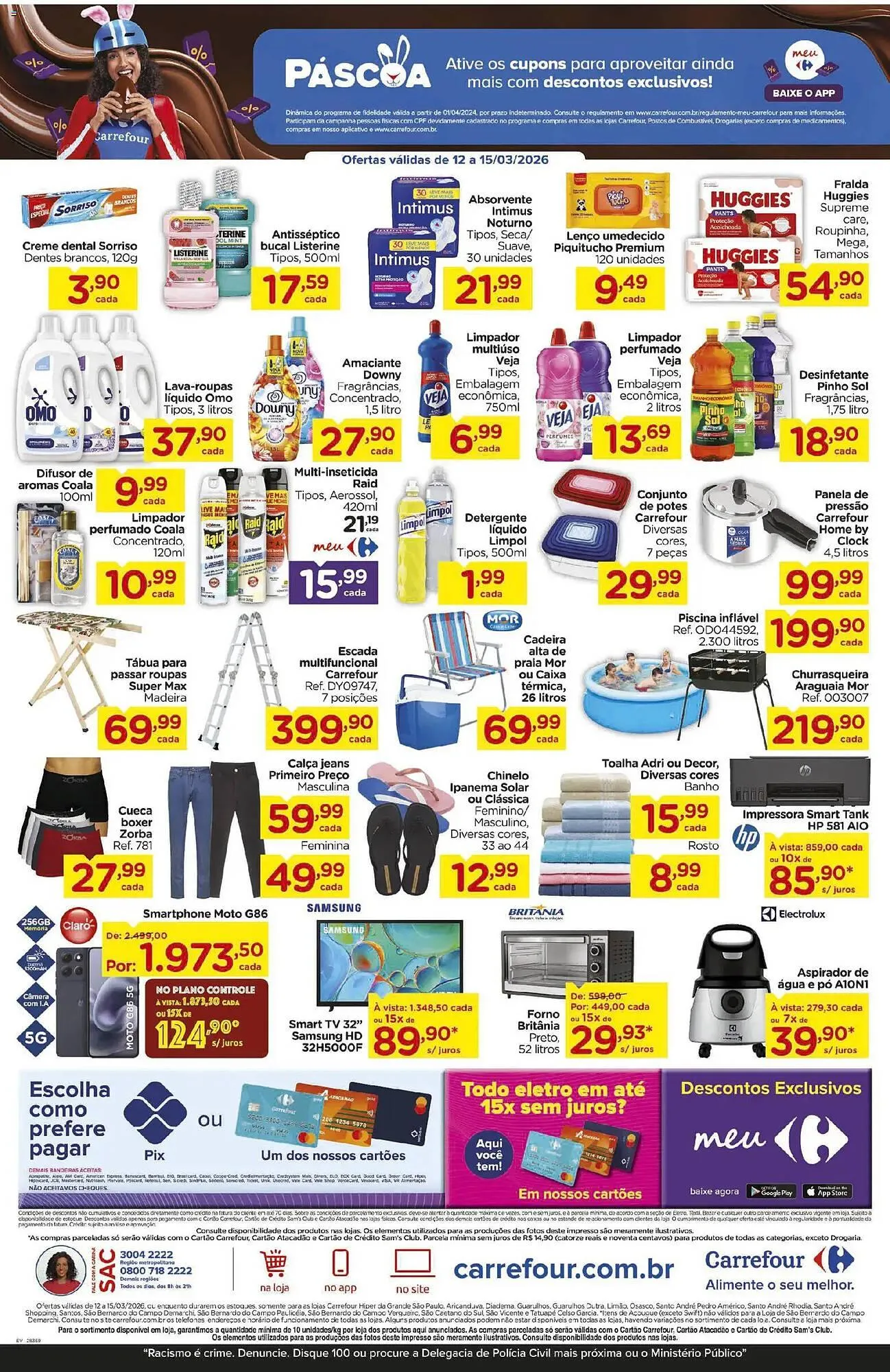 Encarte de Folheto Carrefour 12 de março até 15 de março 2026 - Pagina 3