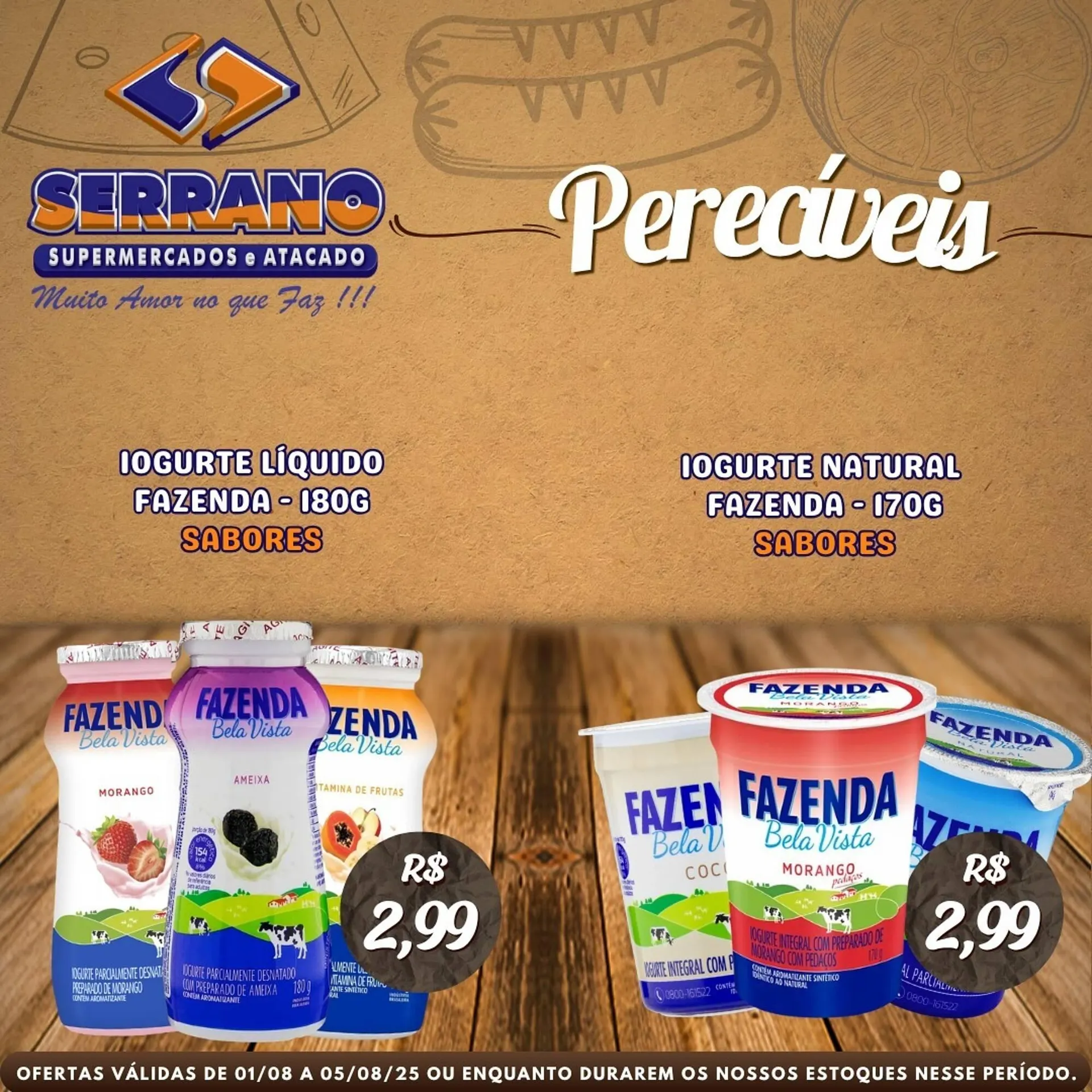 Encarte de Catálogo Serrano Supermercado 1 de agosto até 5 de agosto 2025 - Pagina 4