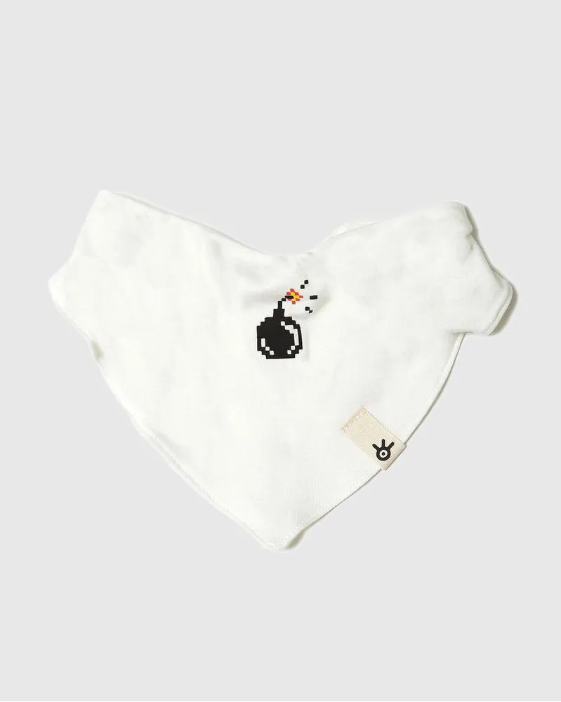 Kit Macaquinho e Babador Bebe Bombastica