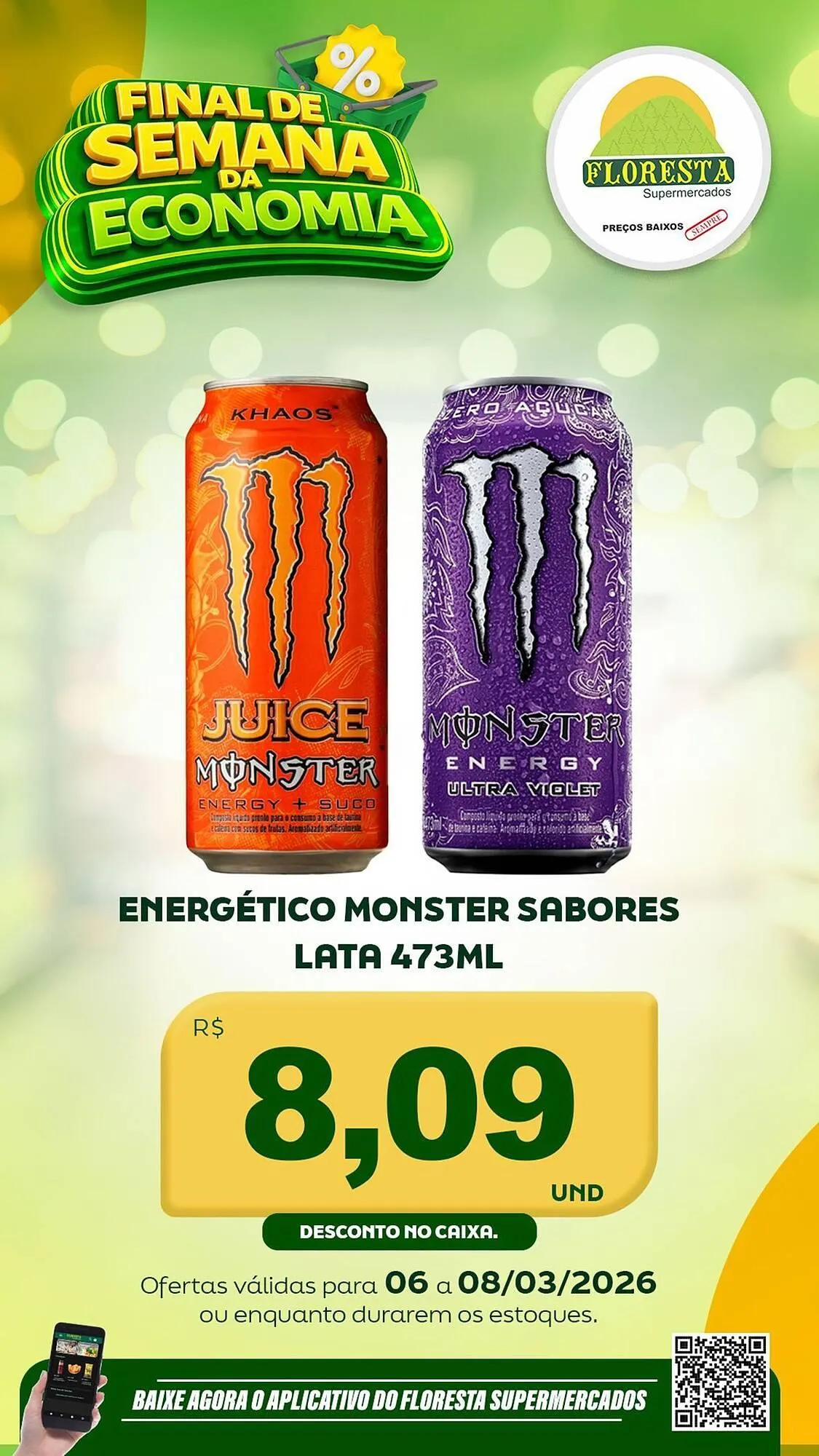 Encarte de Catálogo Floresta Supermercados 6 de março até 8 de março 2026 - Pagina 45