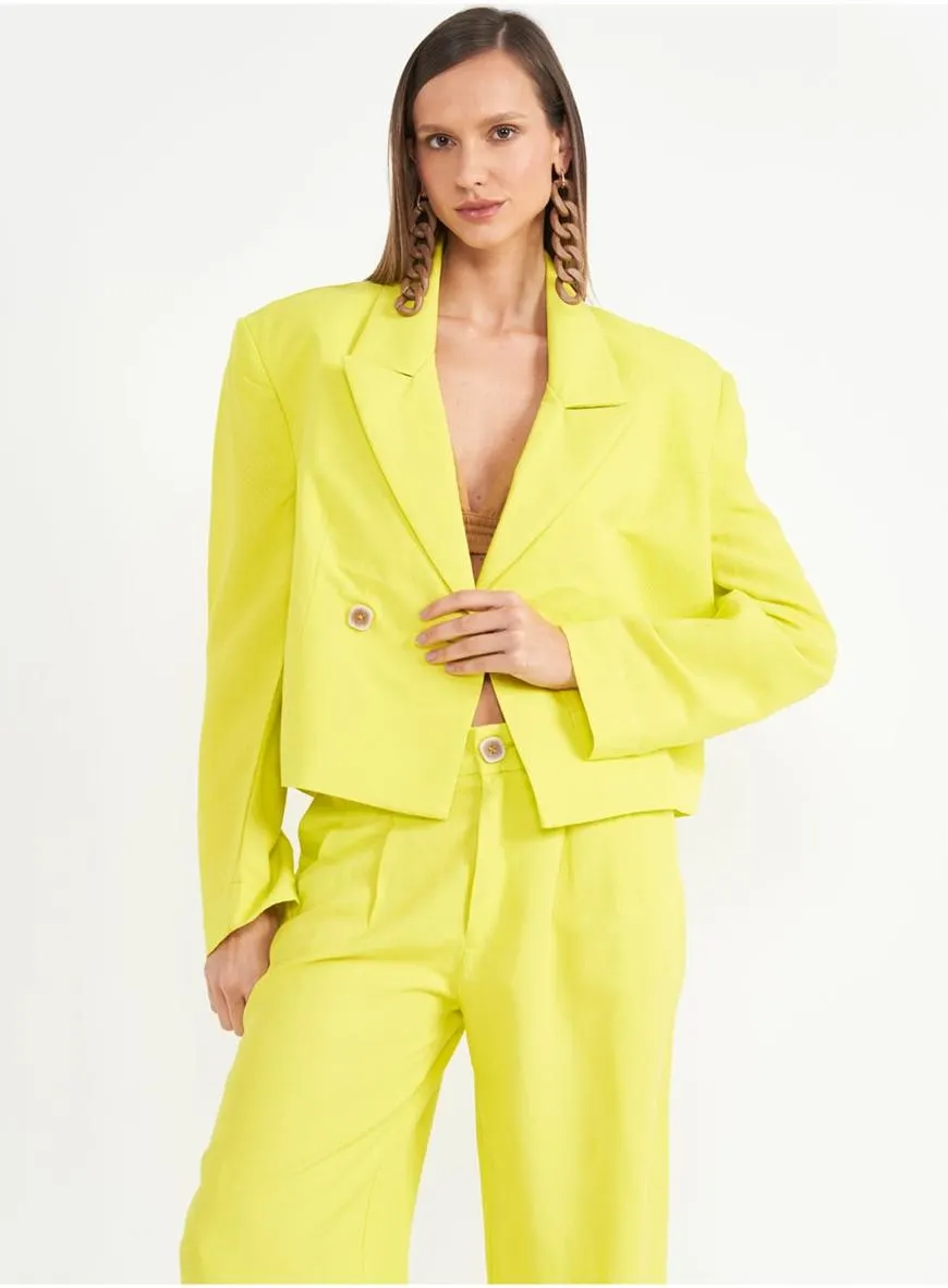 Blazer Amplo Com Ombreiras