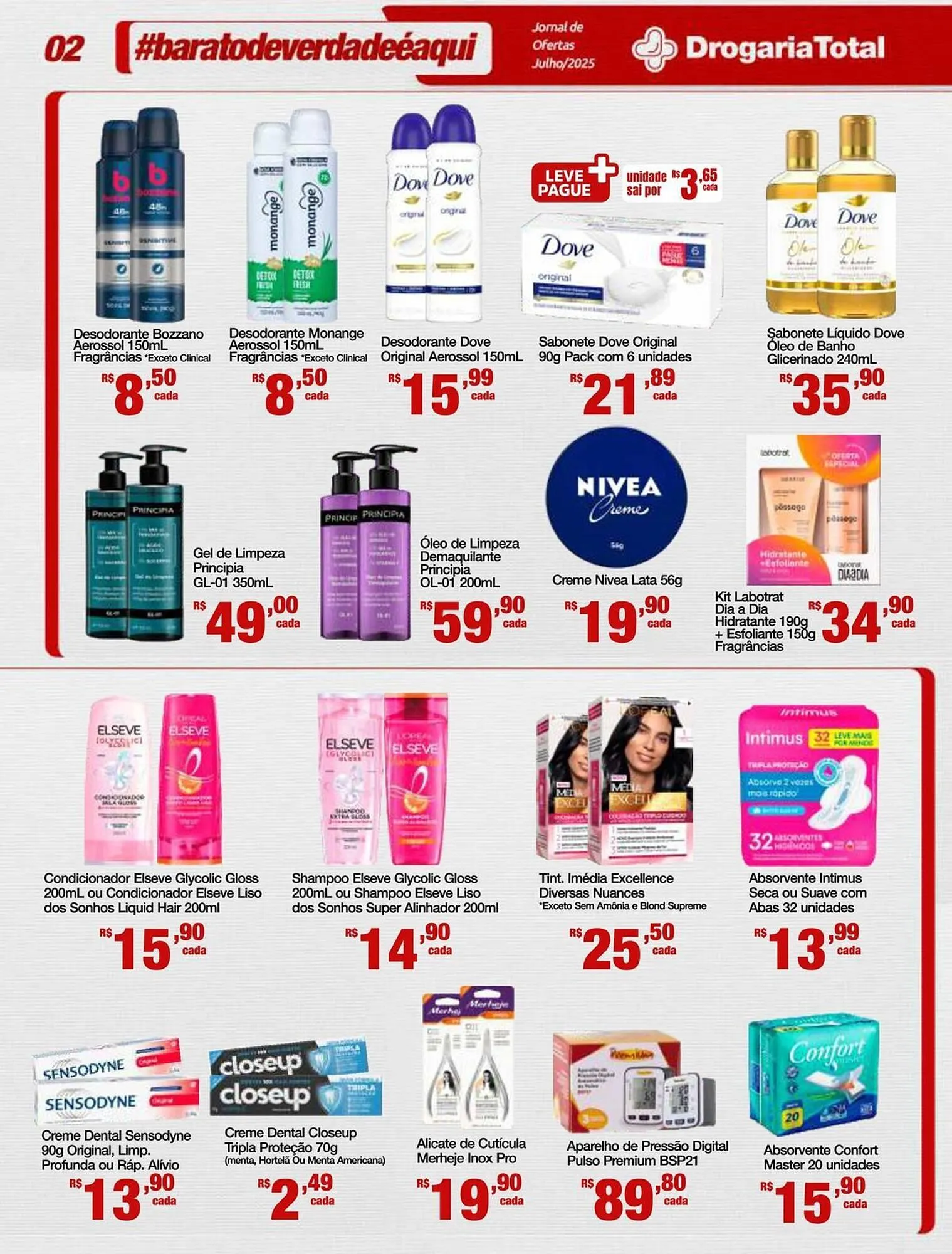 Encarte de Catálogo Drogaria Total 1 de julho até 31 de julho 2025 - Pagina 2