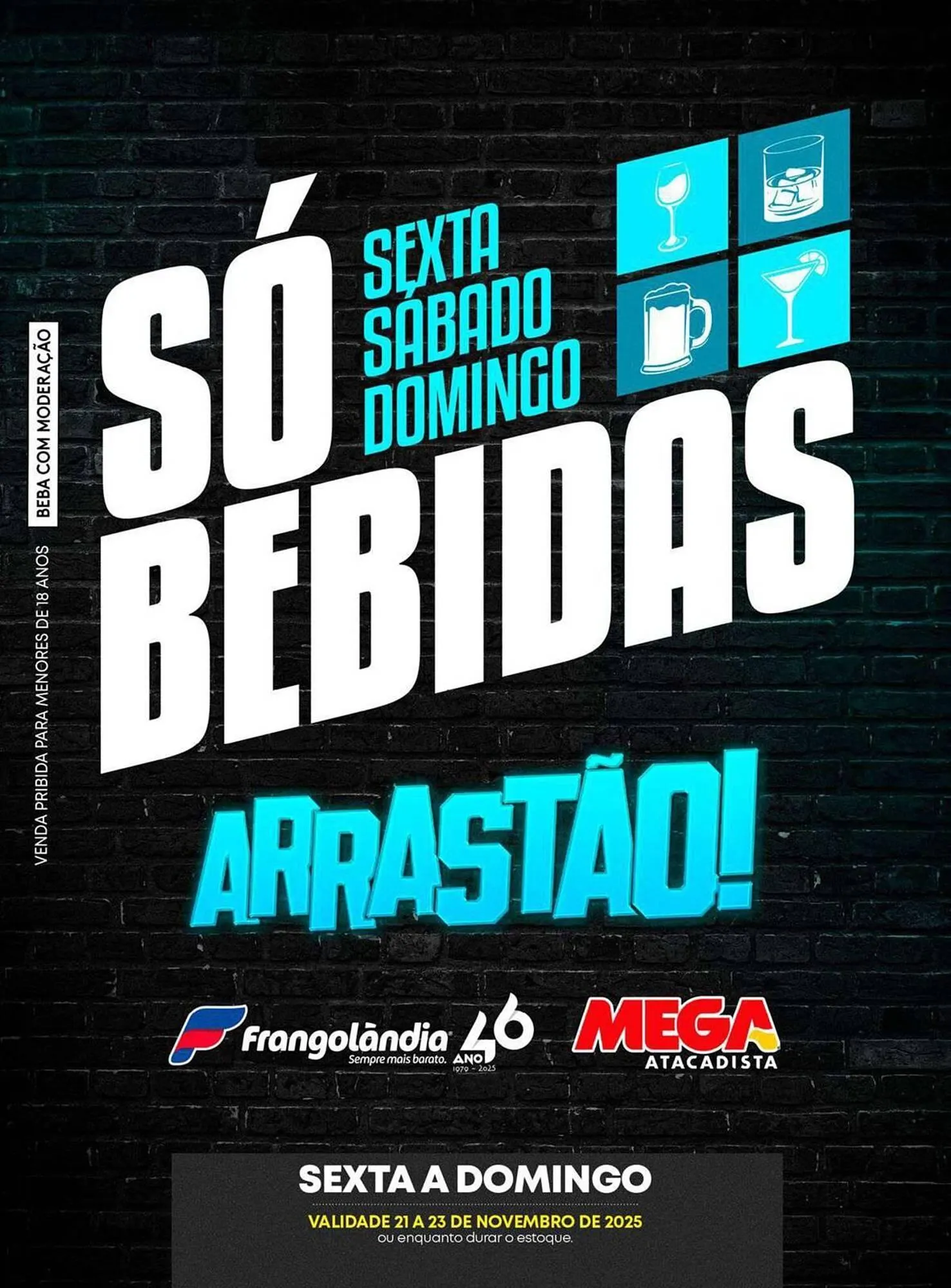 Encarte de Encarte Frangolândia 21 de novembro até 23 de novembro 2025 - Pagina 1