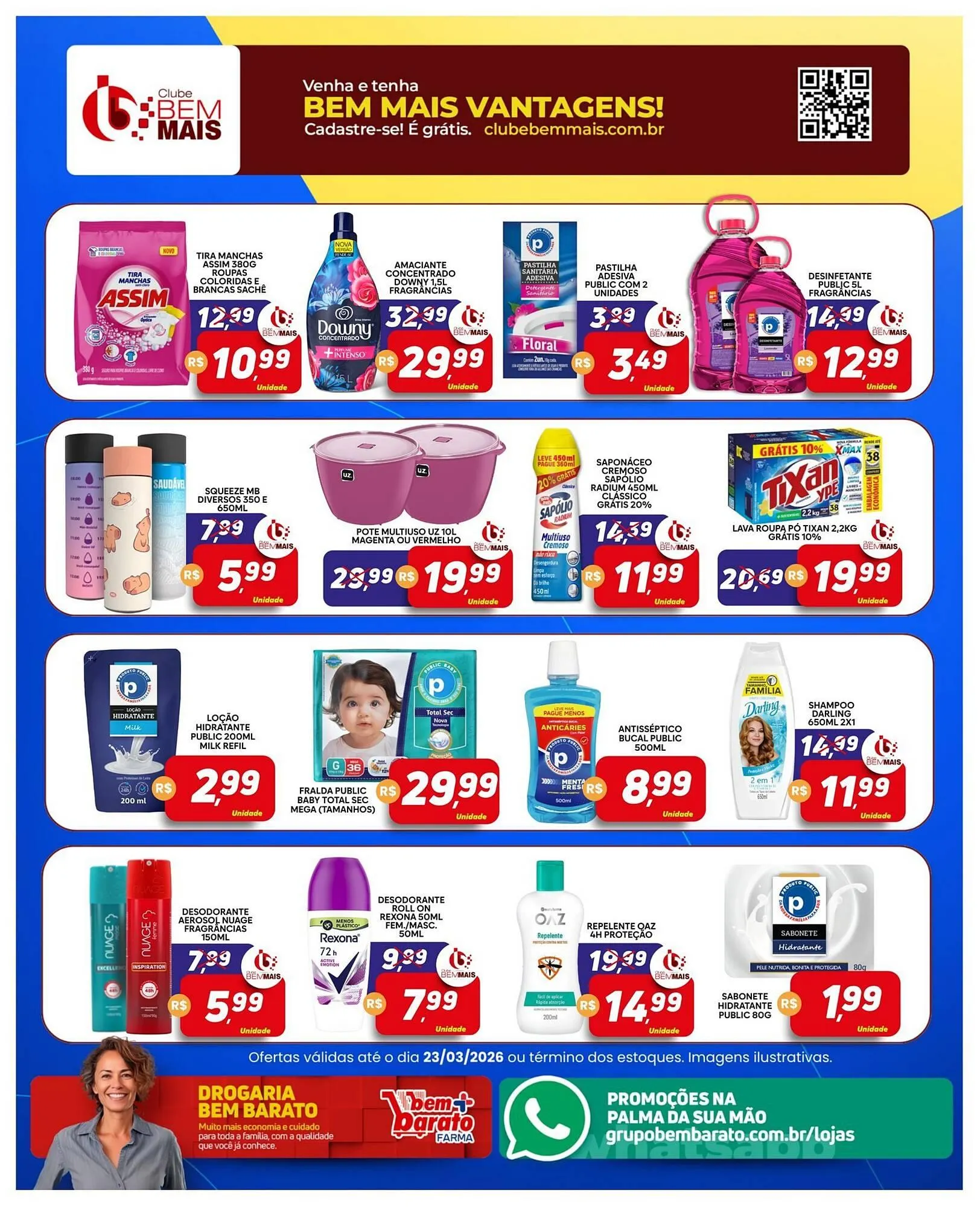 Encarte de Catálogo Supermercado Bem Barato 17 de março até 23 de março 2026 - Pagina 5