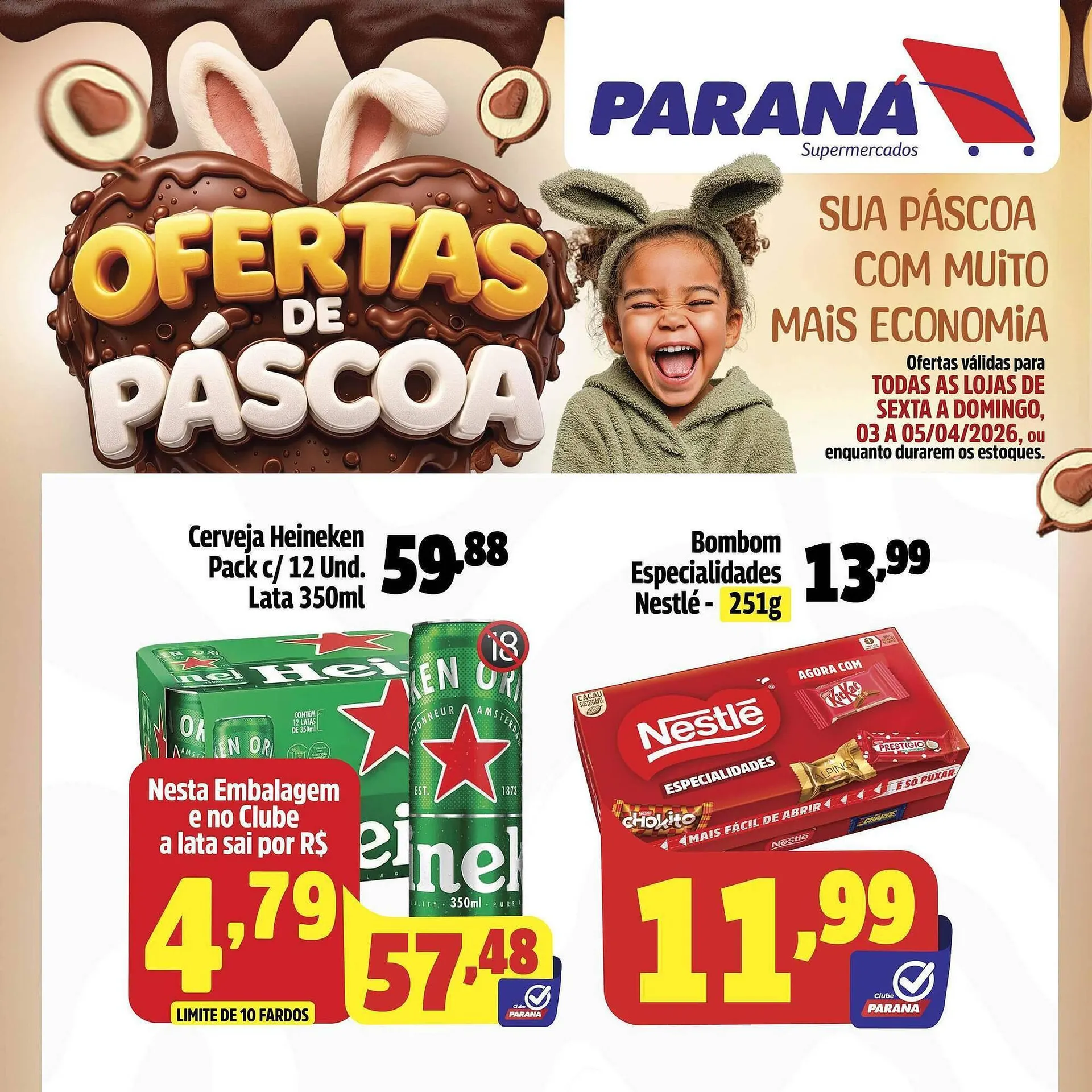 Encarte de Folheto Supermercado Paraná 3 de abril até 5 de abril 2026 - Pagina 2