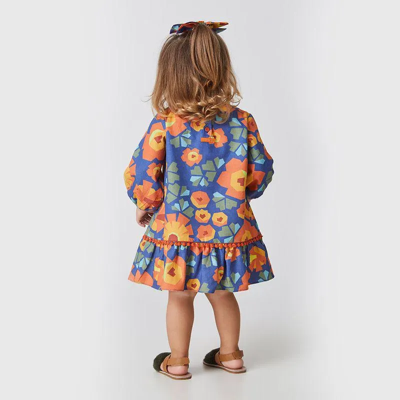 Vestido Happiness Manga Comprida Toddler