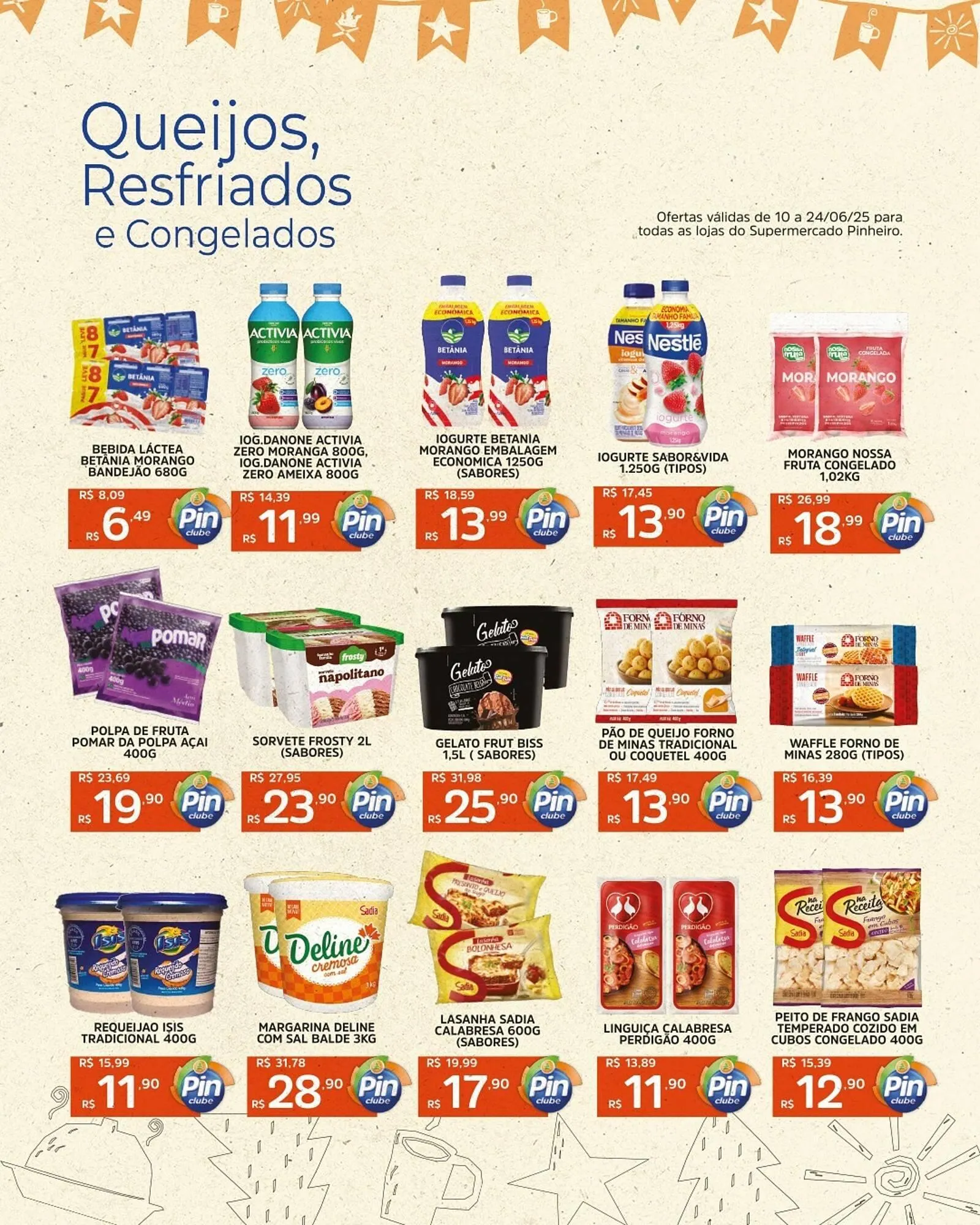 Encarte de Catálogo Pinheiro Supermercado 10 de junho até 24 de junho 2025 - Pagina 5