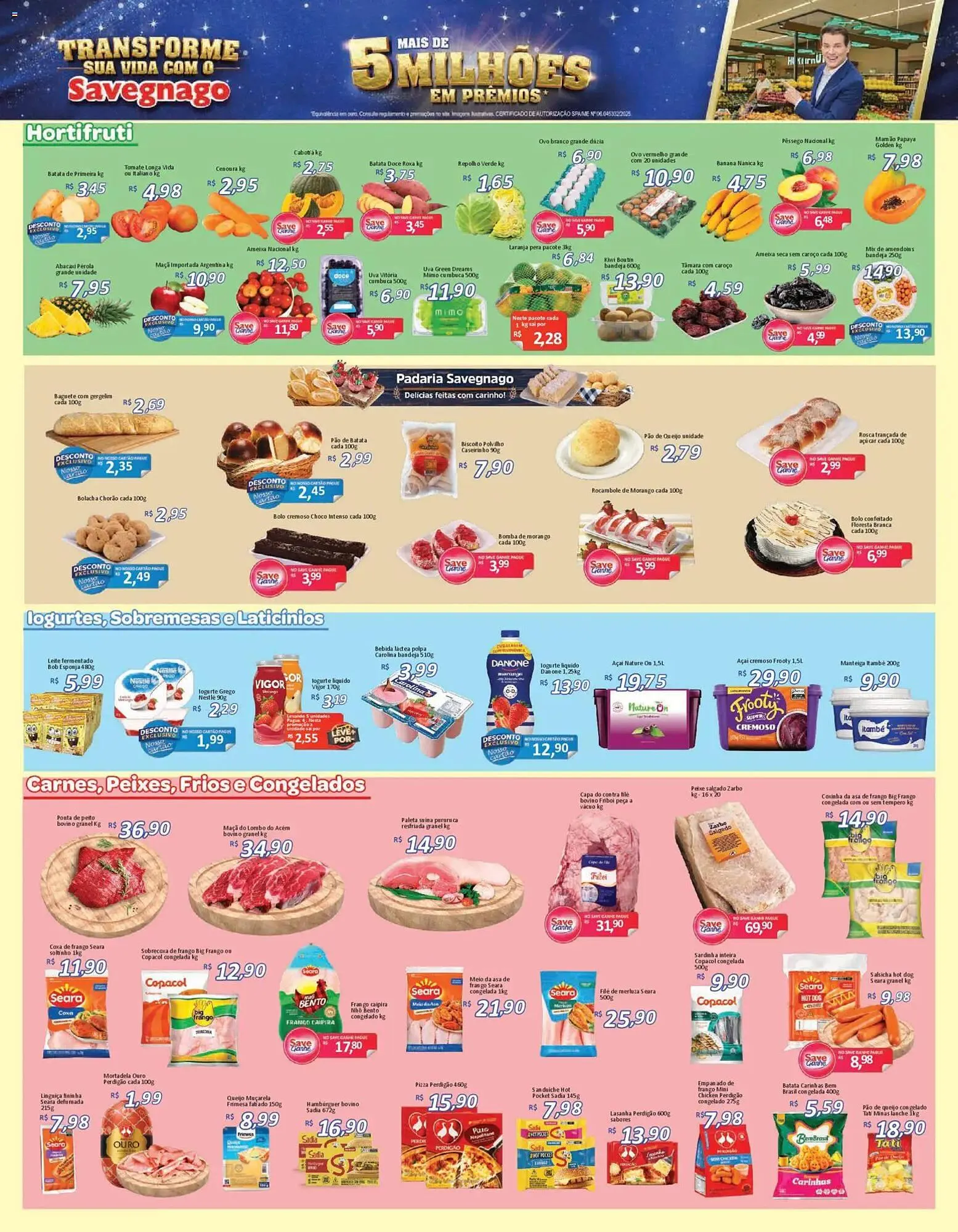 Encarte de Catálogo Supermercados Savegnago 5 de janeiro até 7 de janeiro 2026 - Pagina 2