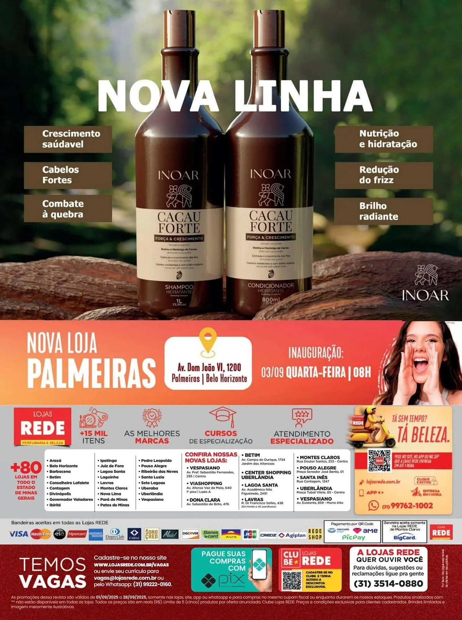 Encarte de Folheto Lojas Rede 5 de setembro até 30 de setembro 2025 - Pagina 48