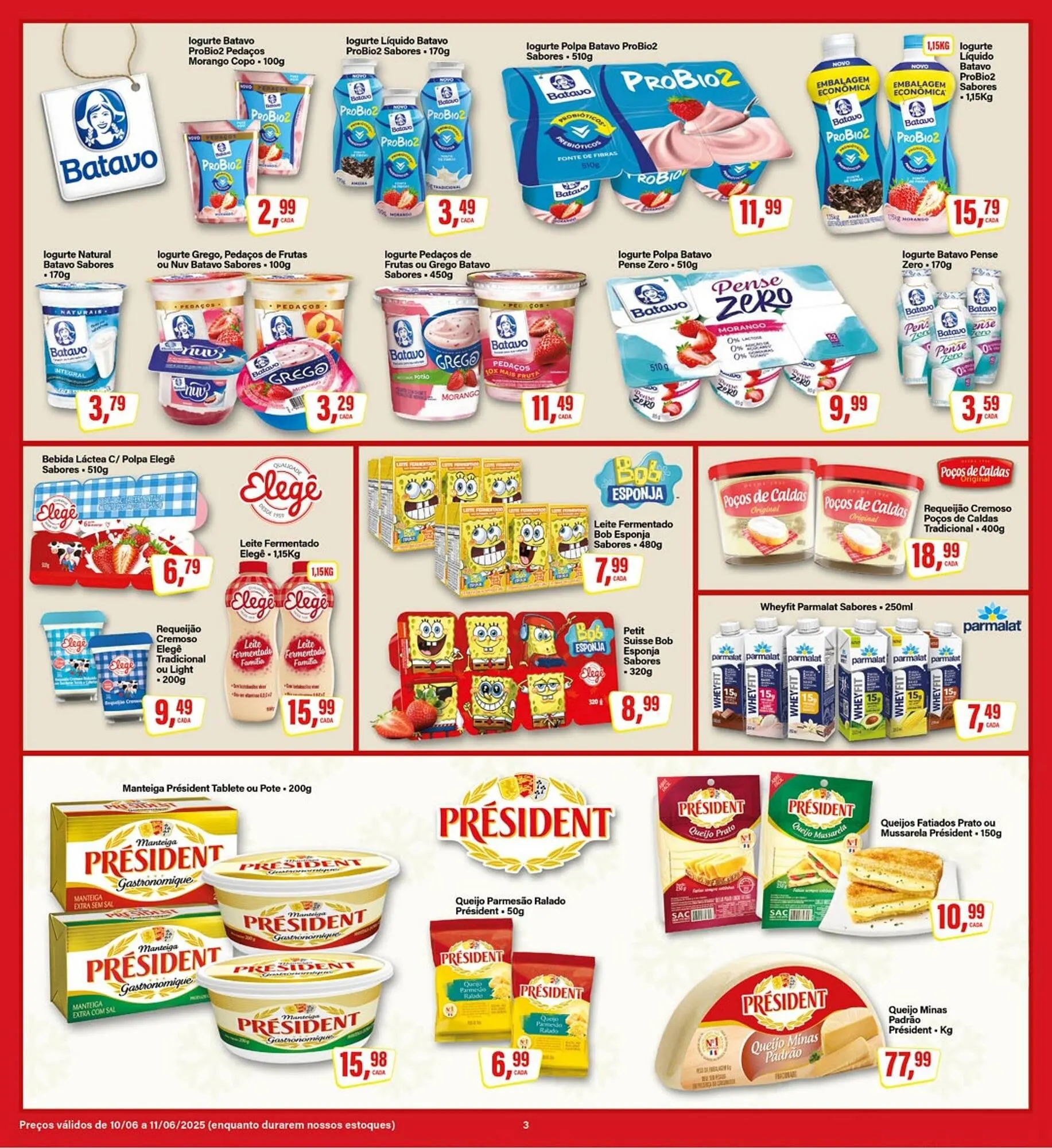 Encarte de Catálogo Rede Supermarket 10 de junho até 11 de junho 2025 - Pagina 3