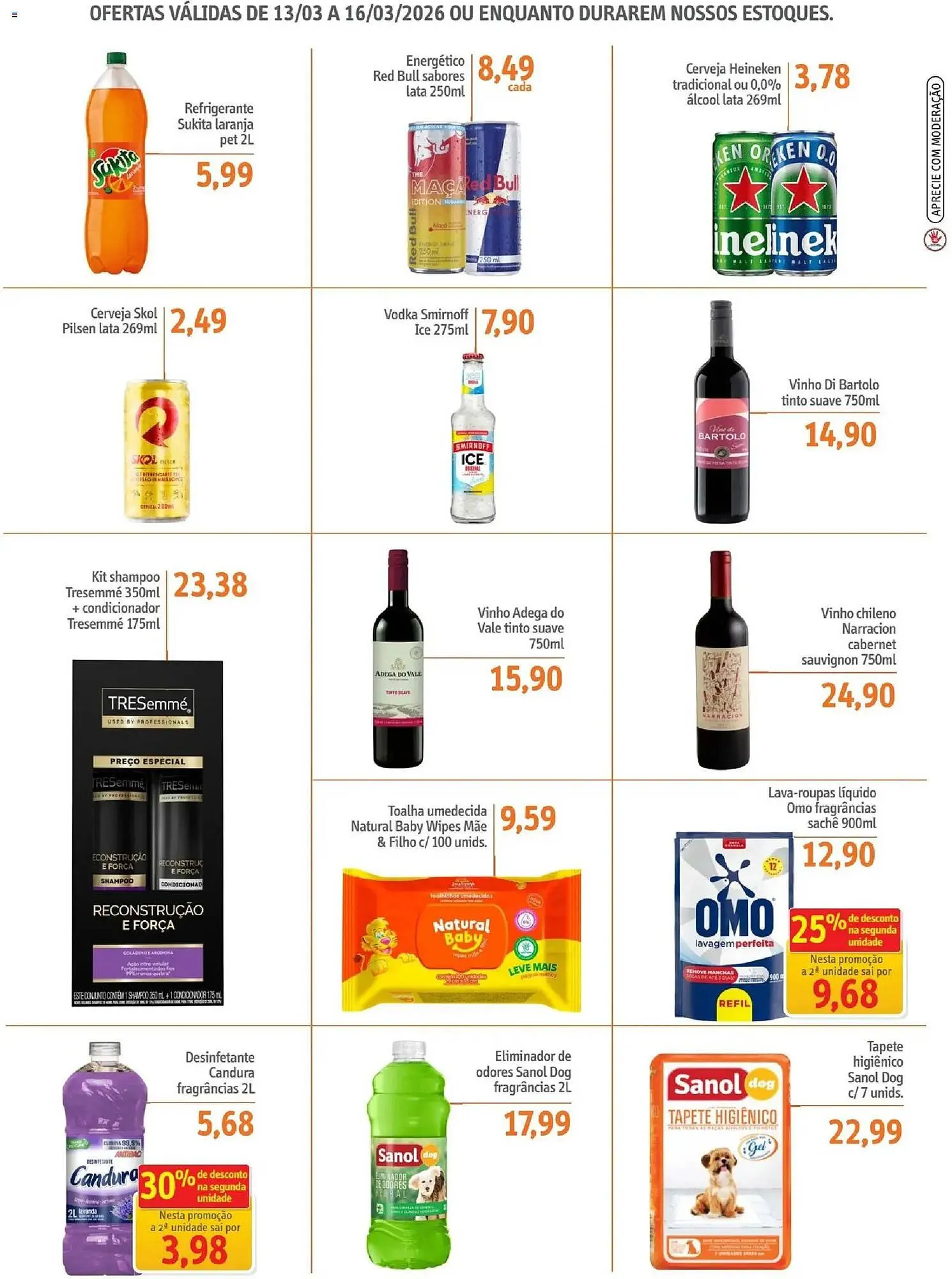 Encarte de Folheto Sonda 13 de março até 17 de março 2026 - Pagina 3
