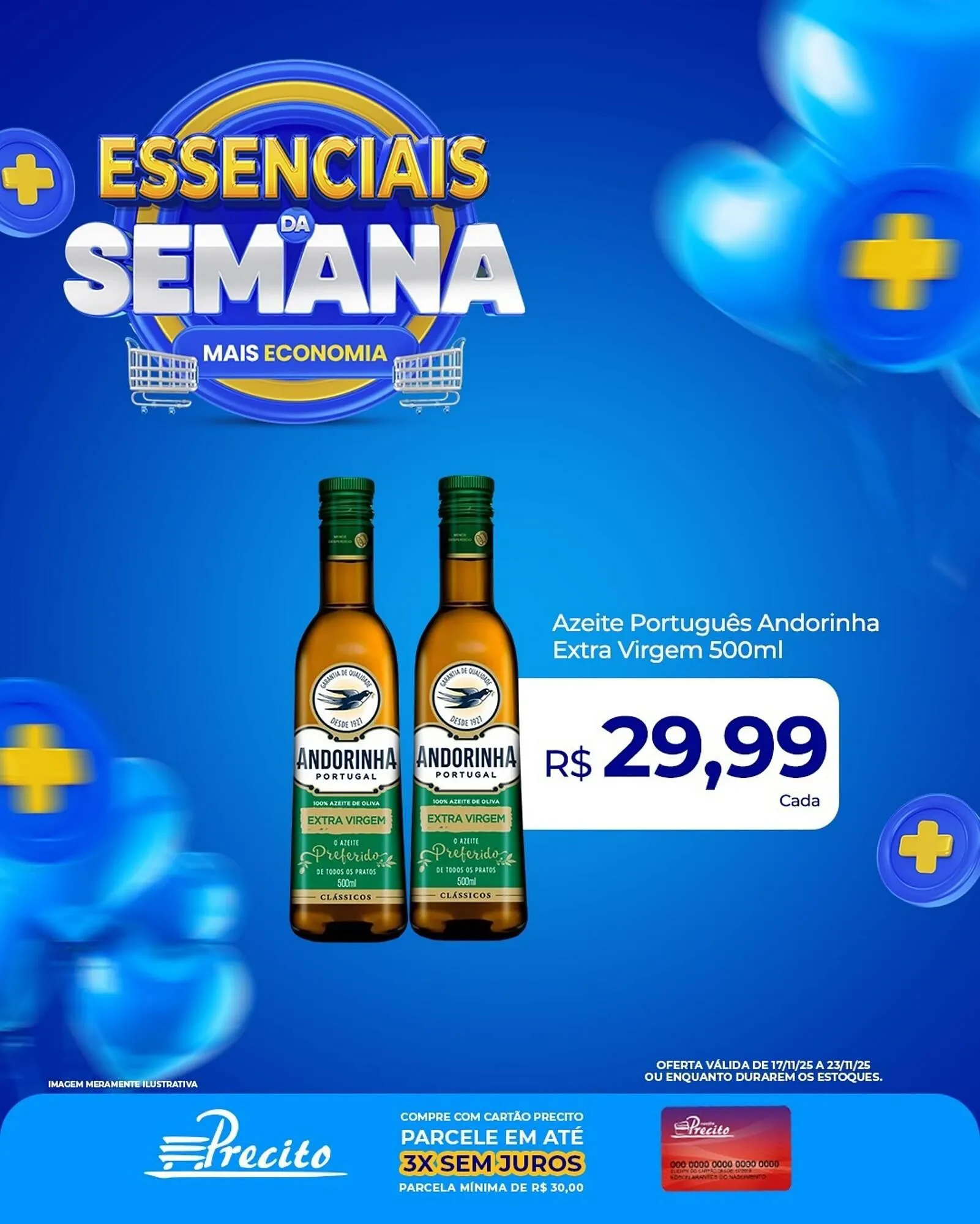 Encarte de Catálogo Supermercado Precito 17 de novembro até 23 de novembro 2025 - Pagina 1