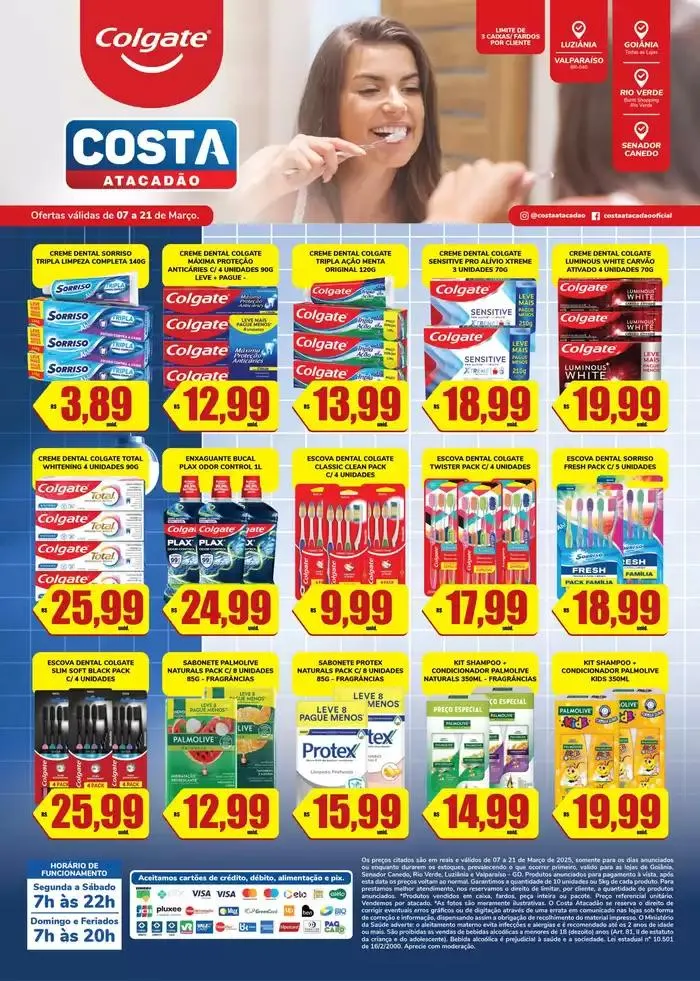 Encarte de Nossas melhores ofertas para você 11 de março até 21 de março 2025 - Pagina 1