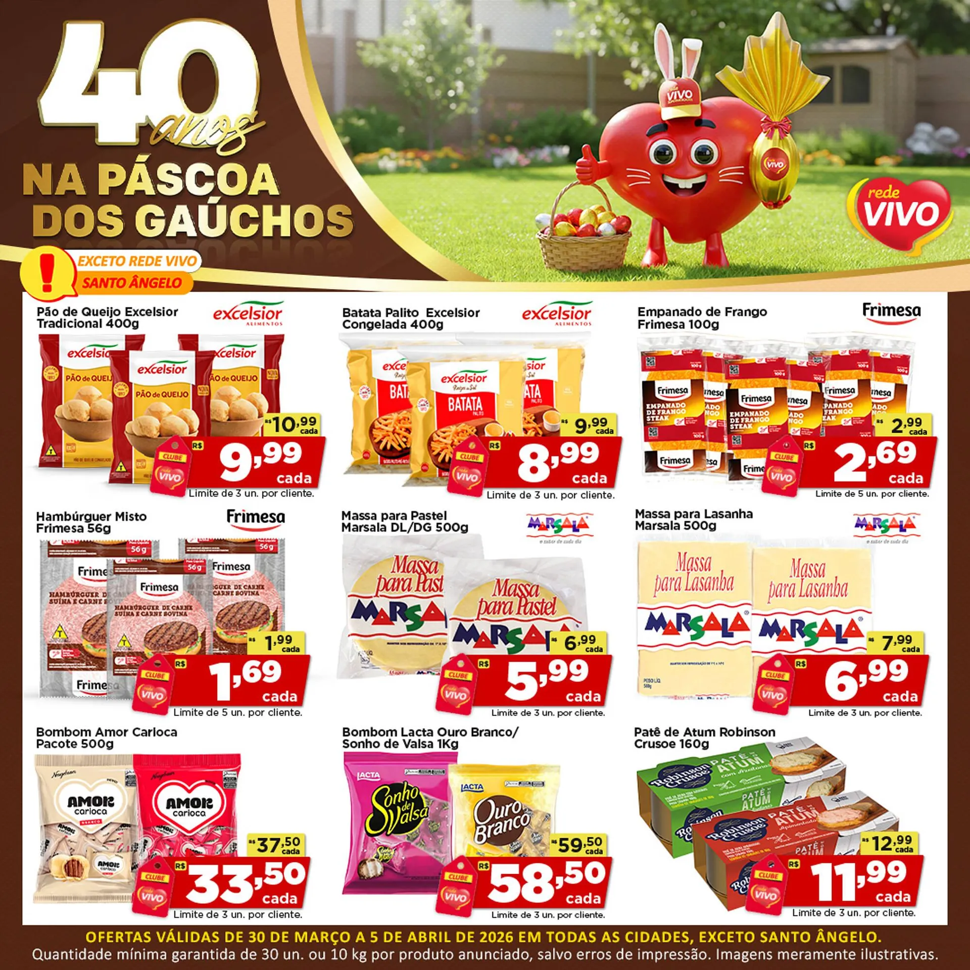 Encarte de Encarte Rede Vivo 30 de março até 5 de abril 2026 - Pagina 2