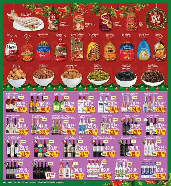 Encarte de Encarte Rede Supermarket 27 de novembro até 11 de dezembro 2024 - Pagina 9