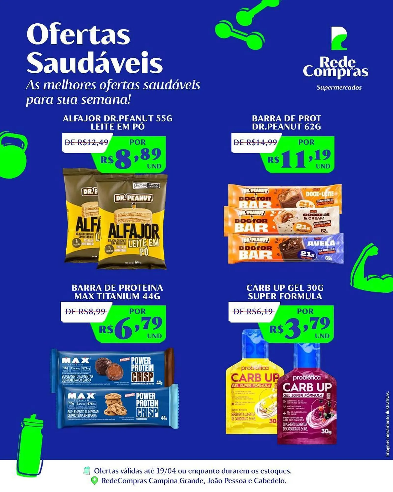 Encarte de Encarte Rede Compras 16 de abril até 19 de abril 2026 - Pagina 1