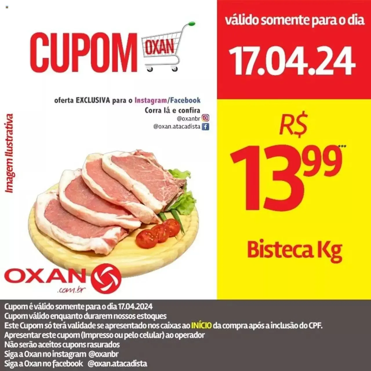 Encarte de Oxan Atacadista - Ofertas da semana 17 de abril até 17 de abril 2024 - Pagina 7