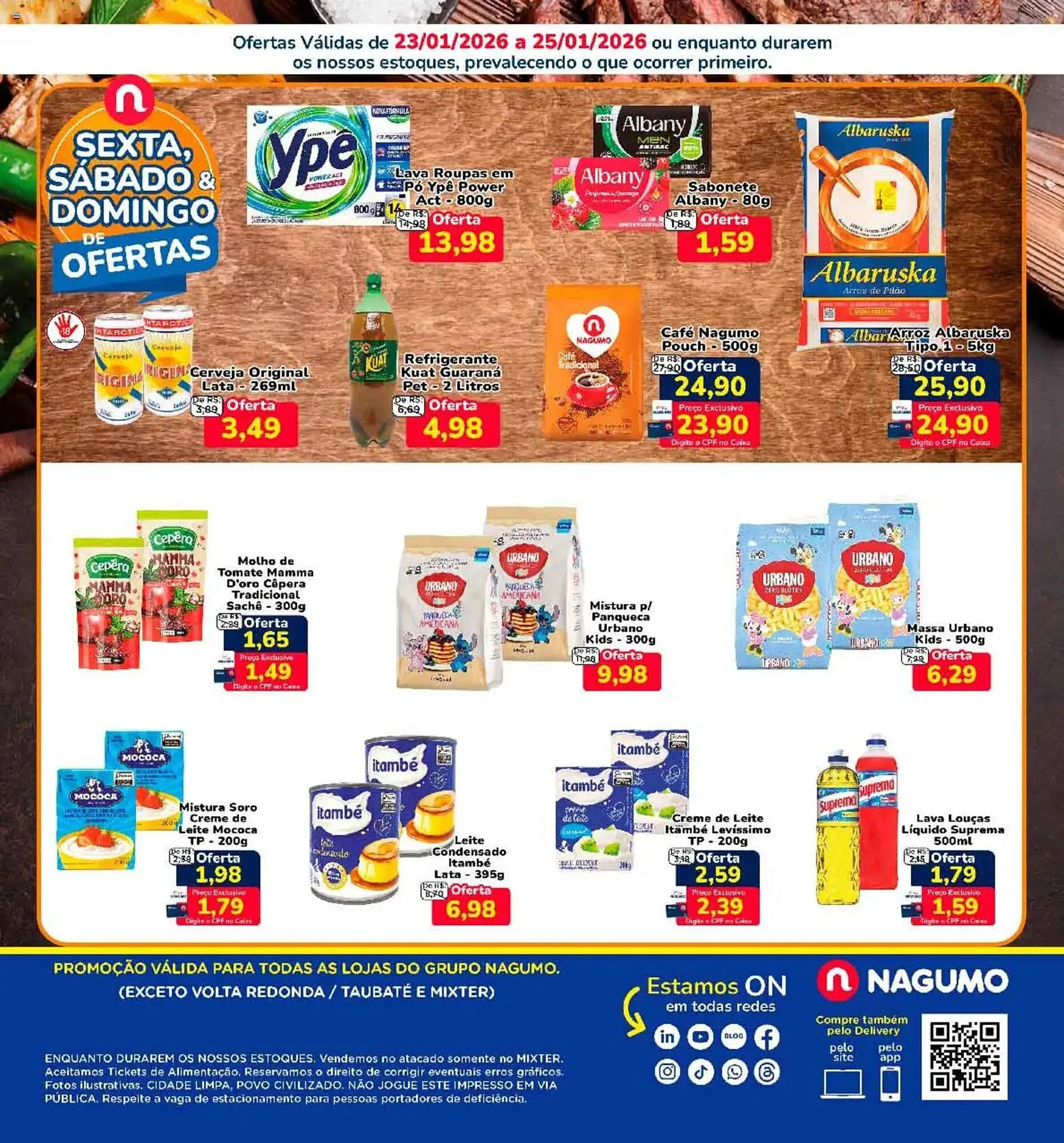 Encarte de Folheto Nagumo 23 de janeiro até 25 de janeiro 2026 - Pagina 2